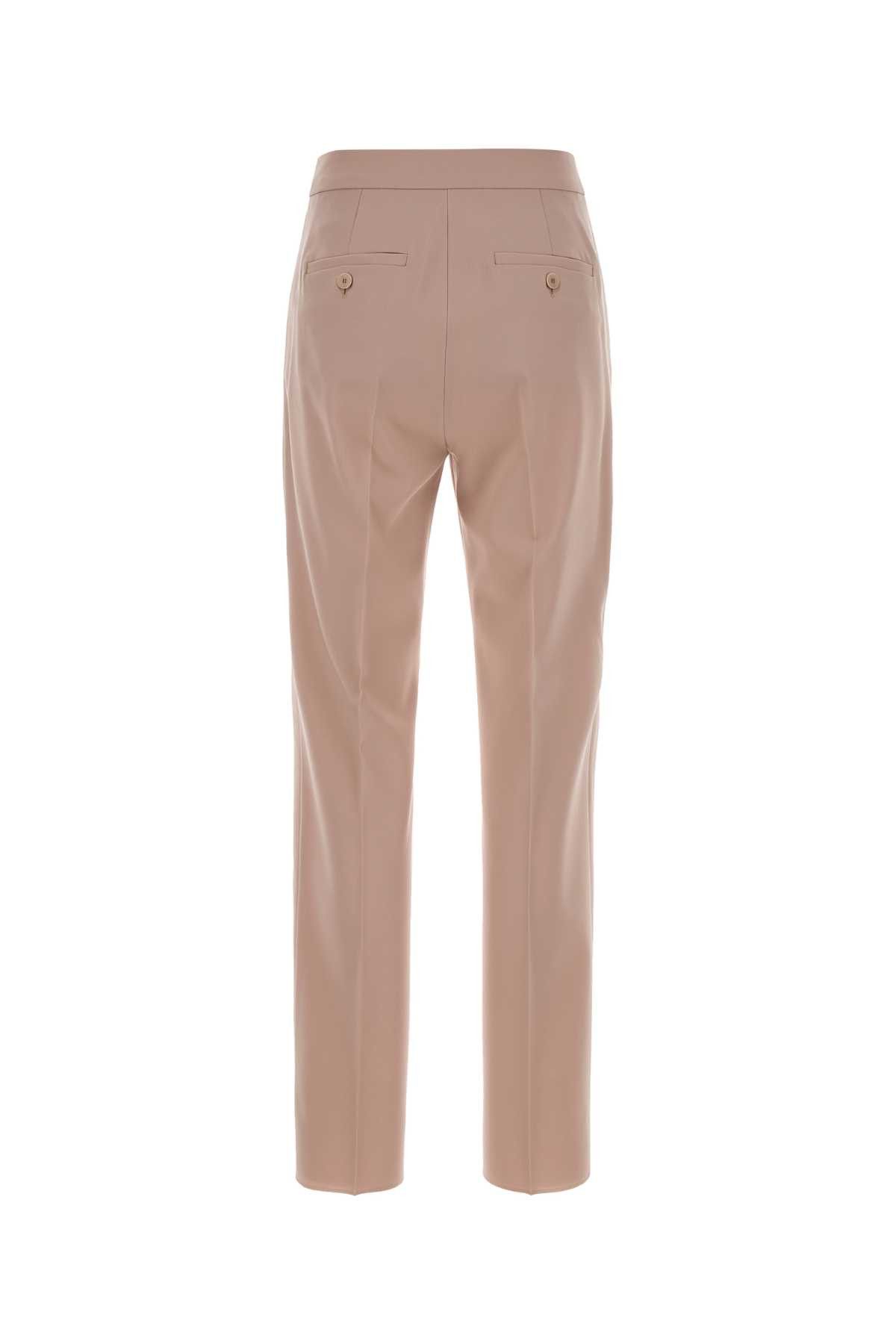 Max Mara Pink Stretch Wool Ossido Pant Size 26" / US 2 / IT 38 - 2 Thumbnail