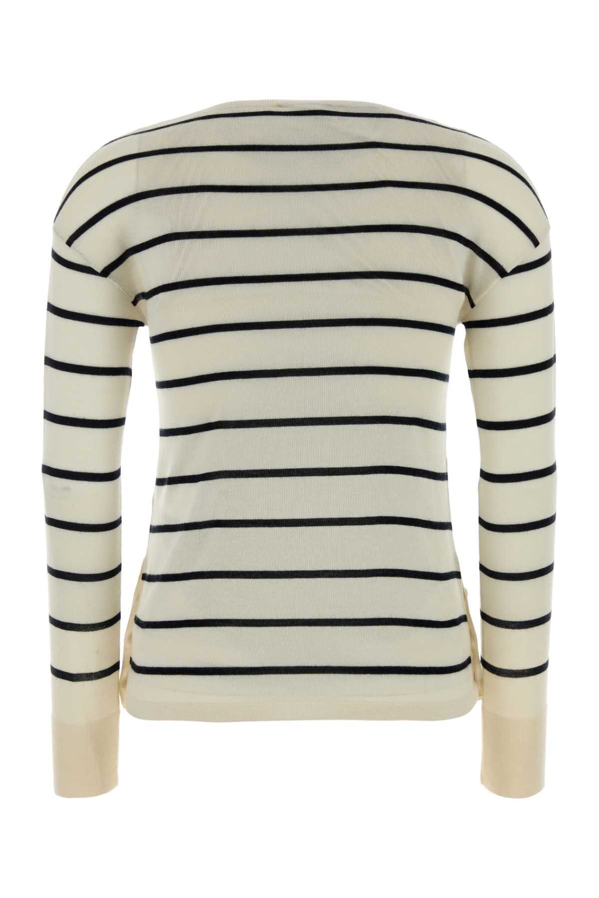 Max Mara Embroidered Cashmere Blend Tabella Sweater Size S / US 4 / IT 40 - 2 Thumbnail