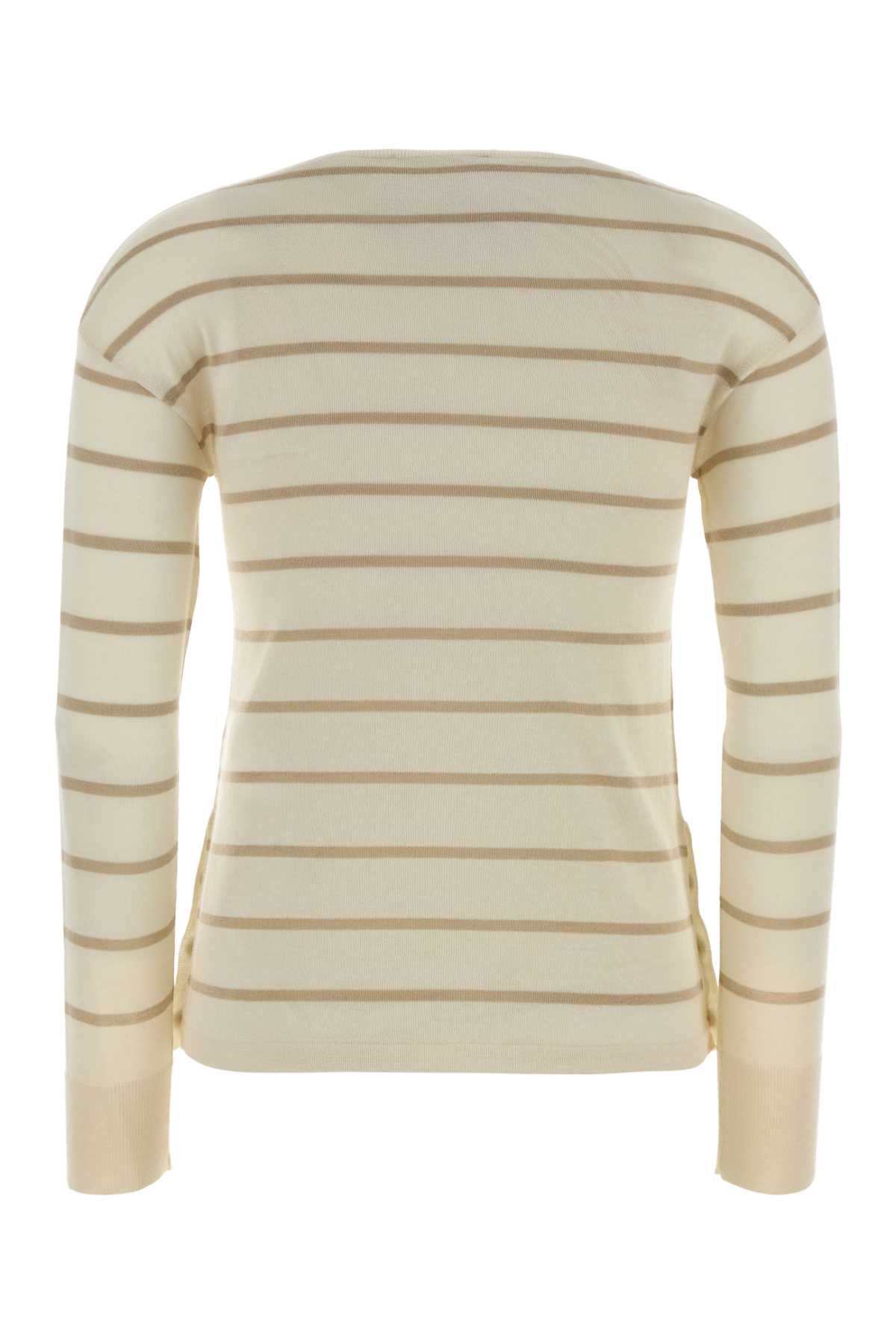 Max Mara Embroidered Cashmere Blend Tabella Sweater Size M / US 6-8 / IT 42-44 - 2 Thumbnail