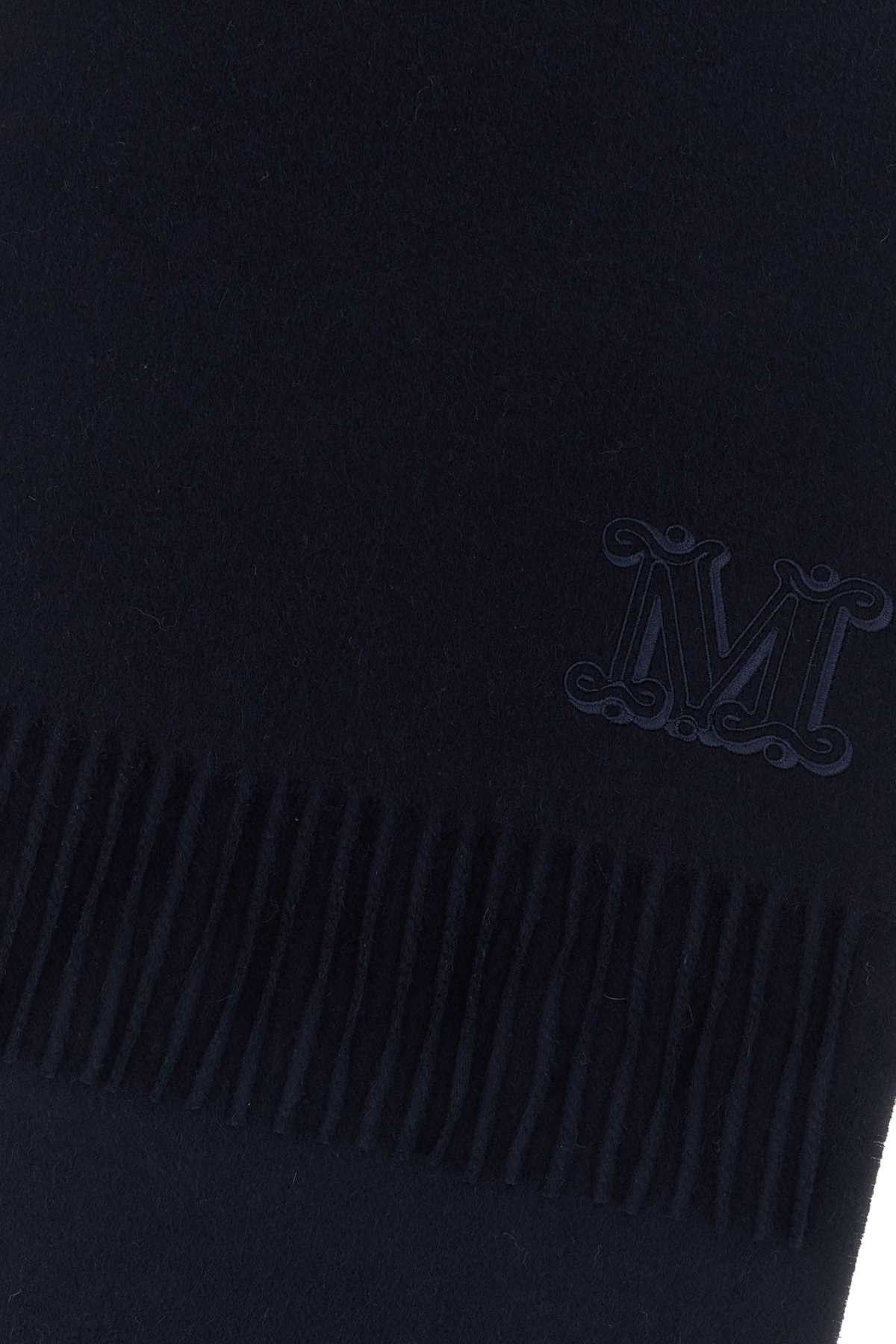 Max Mara Midnight Blue Cashmere Dalia Scarf Size ONE SIZE - 2 Thumbnail