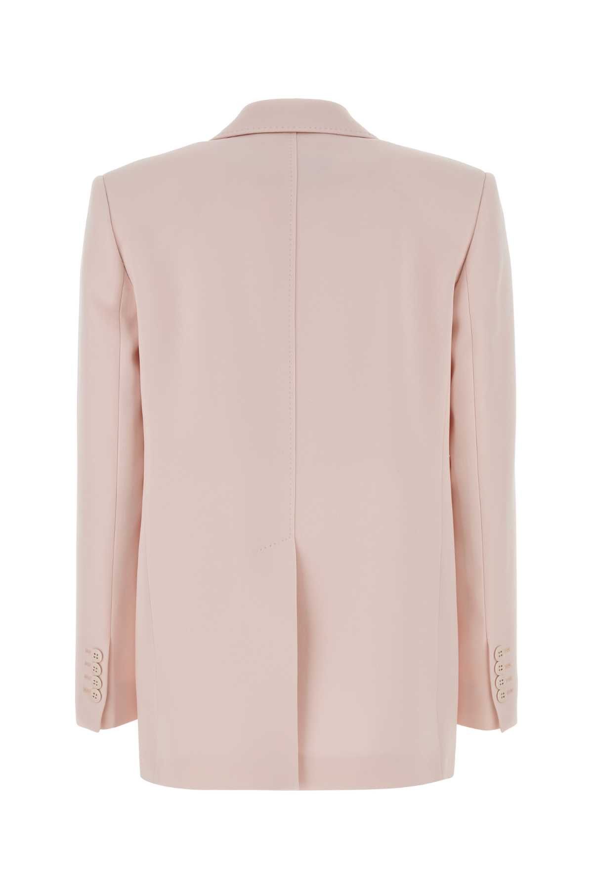 Max Mara Pastel Pink Crepe Bosco Blazer Size M / US 6-8 / IT 42-44 - 2 Thumbnail