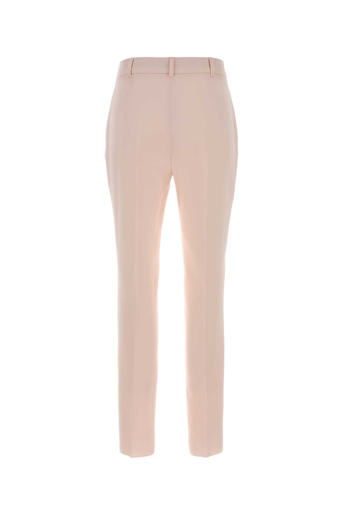 Max Mara Pastel Pink Crepe Jerta Pant Size 27" / US 4 / IT 40 - 2 Thumbnail