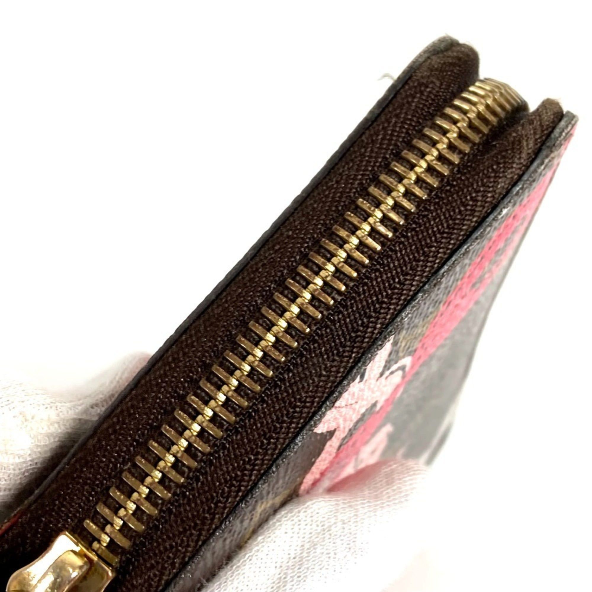 Louis Vuitton LOUIS VUITTON M41905 Monogram Bay Chain Print Zippy Wallet, Long Wallet with Round Zipper, Canvas, Women's, Brown Size ONE SIZE - 9 Thumbnail