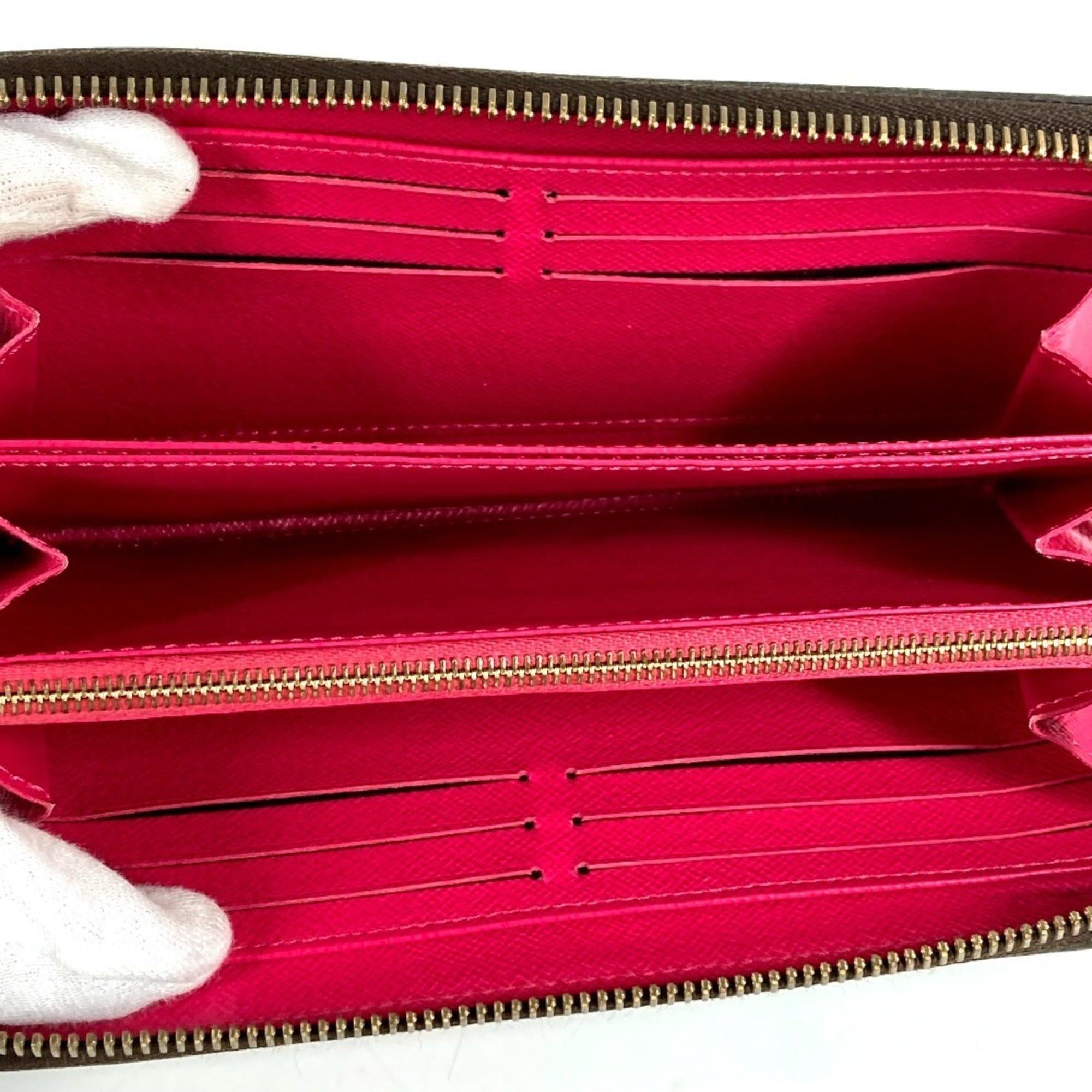 Louis Vuitton LOUIS VUITTON M41905 Monogram Bay Chain Print Zippy Wallet, Long Wallet with Round Zipper, Canvas, Women's, Brown Size ONE SIZE - 10 Thumbnail