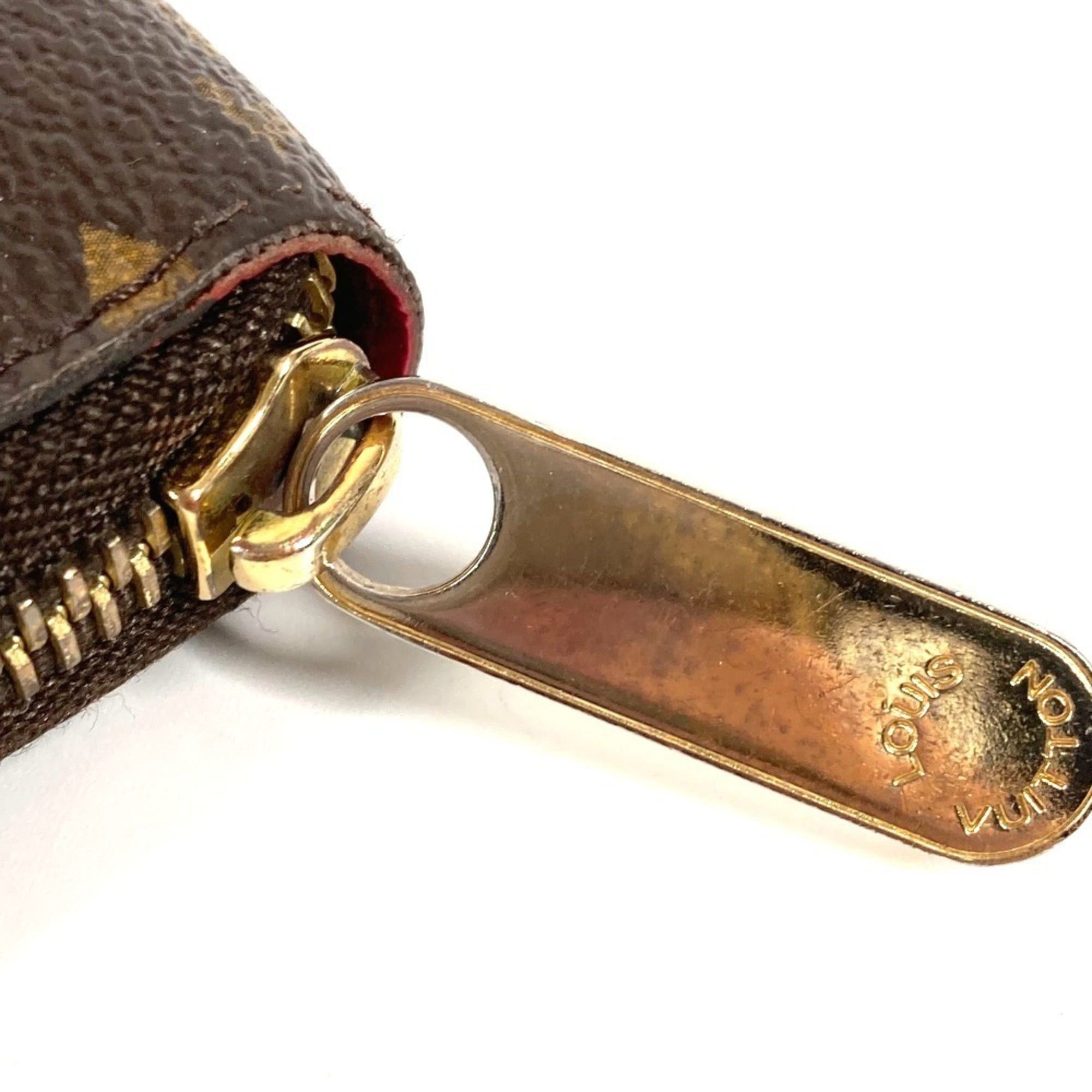 Louis Vuitton LOUIS VUITTON M41905 Monogram Bay Chain Print Zippy Wallet, Long Wallet with Round Zipper, Canvas, Women's, Brown Size ONE SIZE - 6 Thumbnail