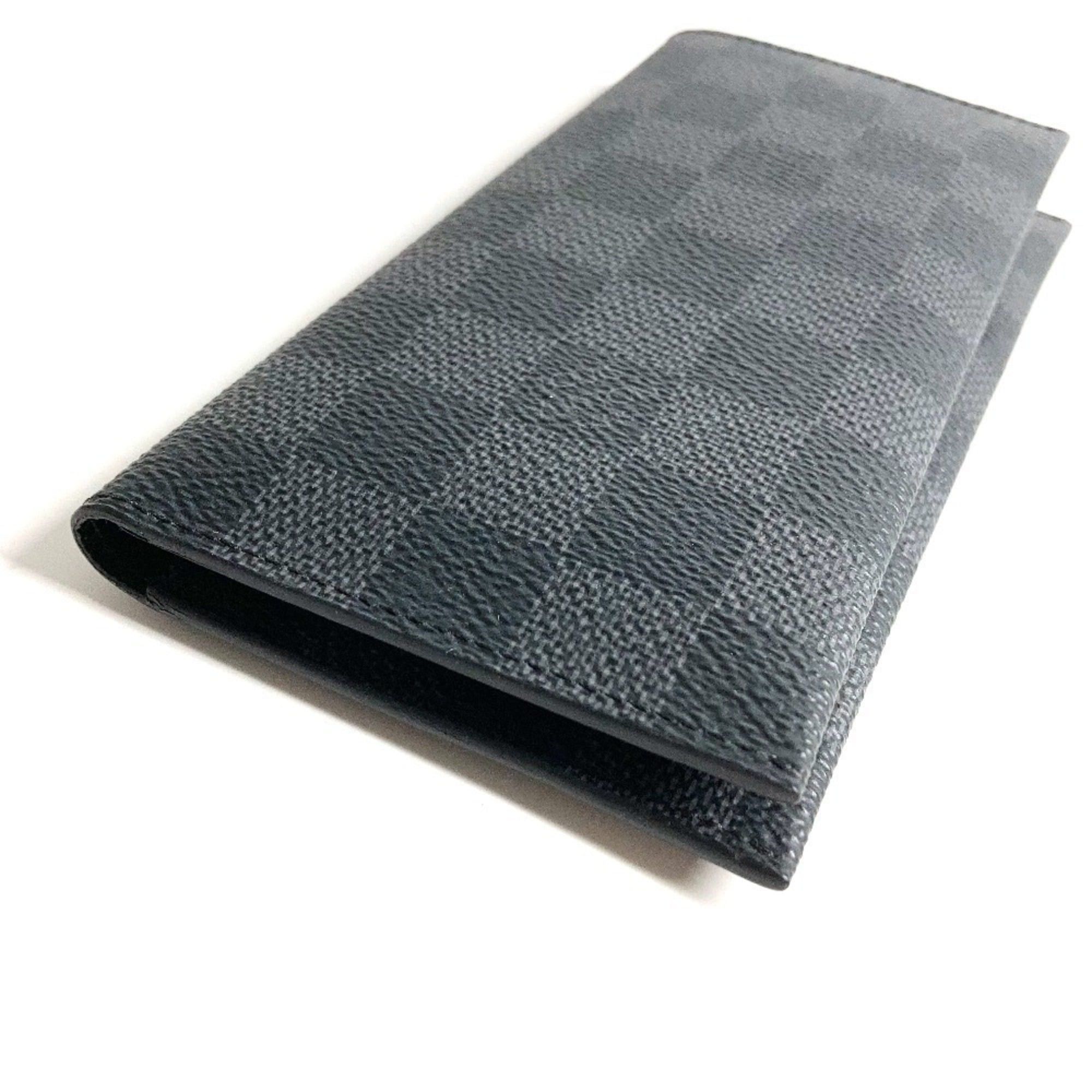 Louis Vuitton LOUIS VUITTON N61236 Damier Graphite Porte Carte 16CC Business Card Holder/Pass Case/Bifold Case in Canvas, Black, for Men and Women Size ONE SIZE - 5 Thumbnail