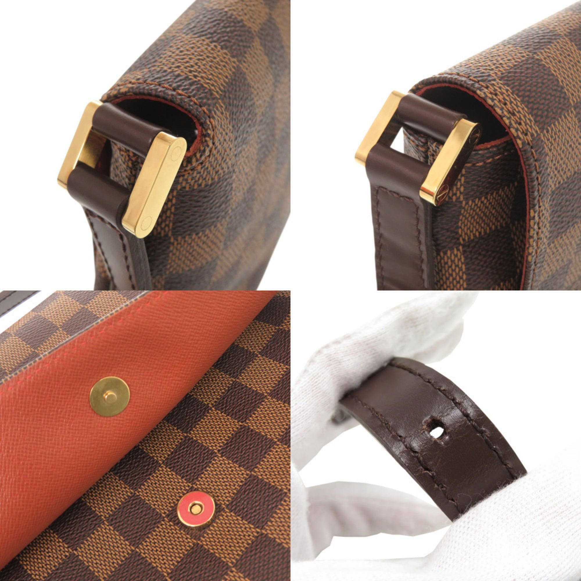 Louis Vuitton Excellent condition Louis Vuitton Musette Tango Damier N51255 brown shoulder bag LV 1848 Size ONE SIZE - 9 Thumbnail