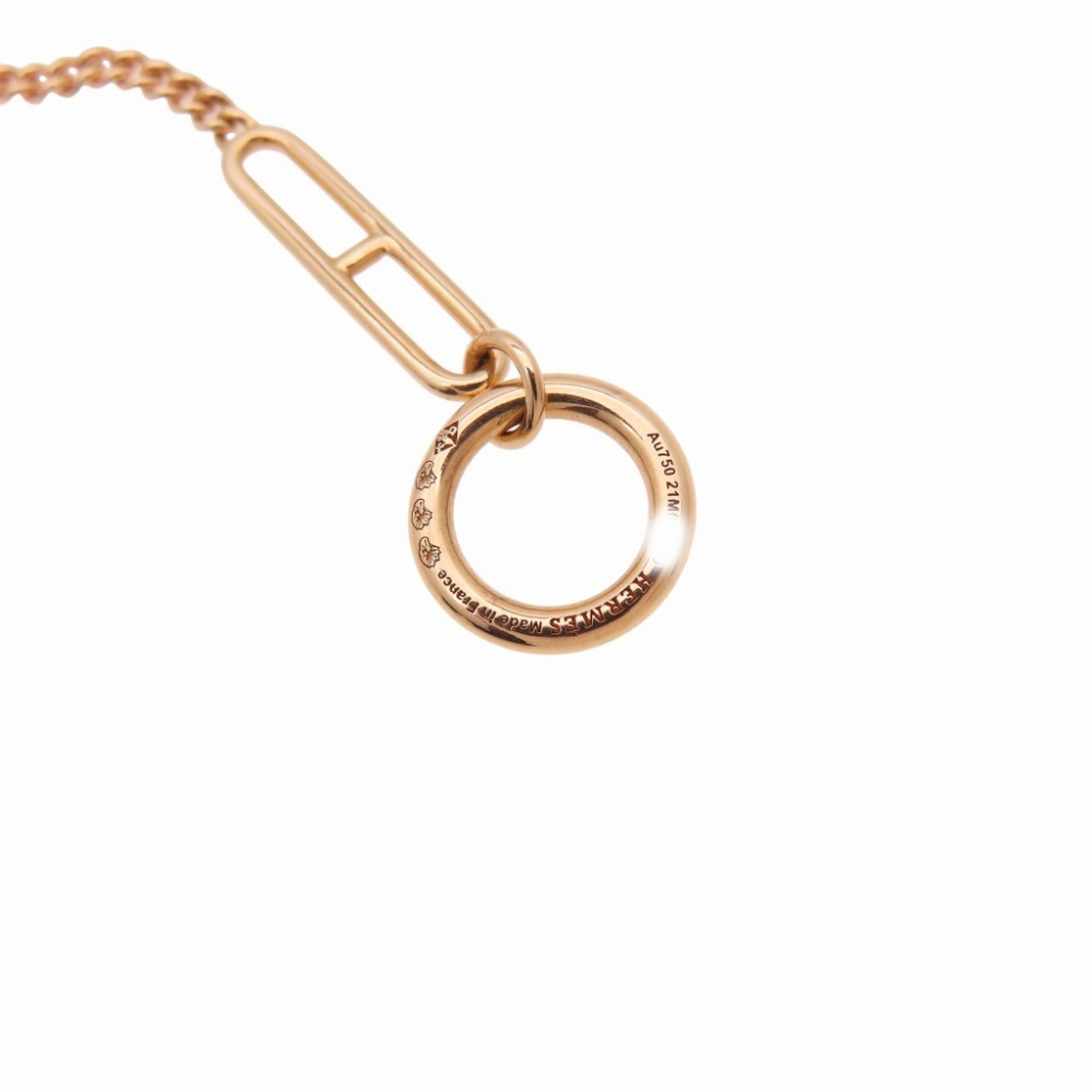 Hermes Hermes Like New Hermès Echappé KL8PG Long Necklace 750 Pink Gold 35.3g Jewelry 1314 Size ONE SIZE - 5 Thumbnail