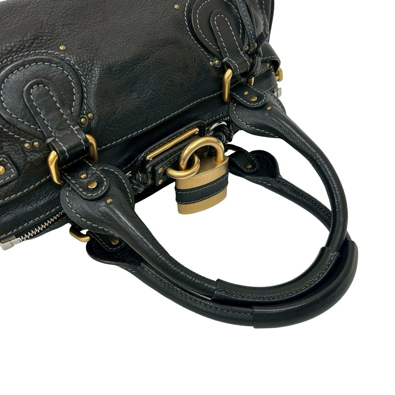 Chloe Chloe Chloe Paddington Leather 2way Bag Leather Handbag DUTY FREE for USA Size ONE SIZE - 5 Thumbnail
