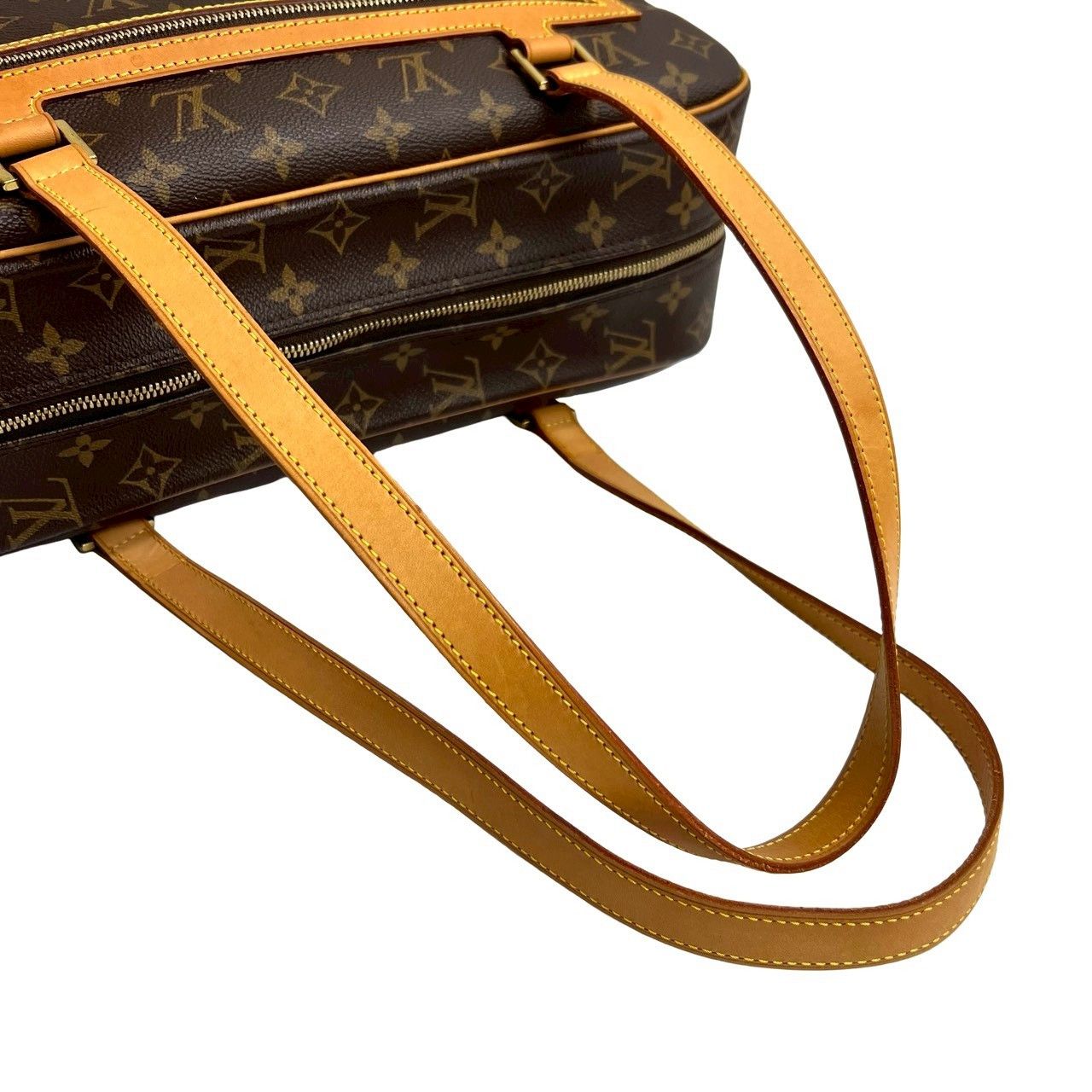 Louis Vuitton Louis Vuitton Louis Vuitton Cite GM Monogram Leather 2way Bag Textile Tote Bag DUTY FREE for USA Size ONE SIZE - 5 Thumbnail