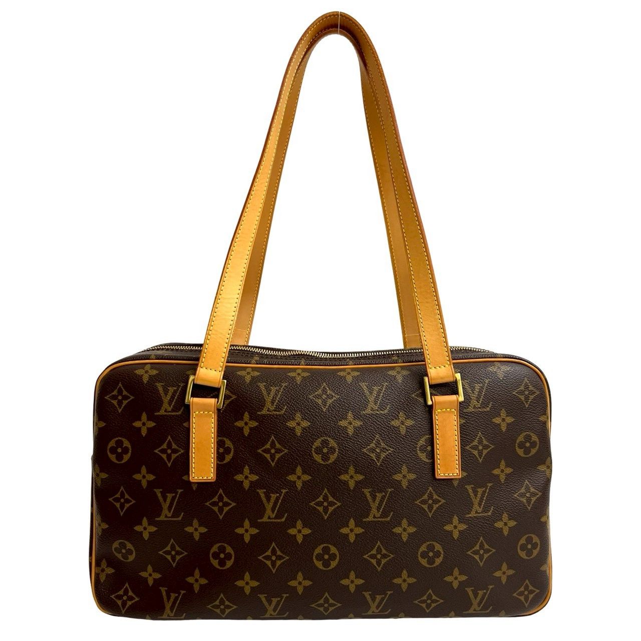 Louis Vuitton Louis Vuitton Louis Vuitton Cite GM Monogram Leather 2way Bag Textile Tote Bag DUTY FREE for USA Size ONE SIZE - 4 Thumbnail