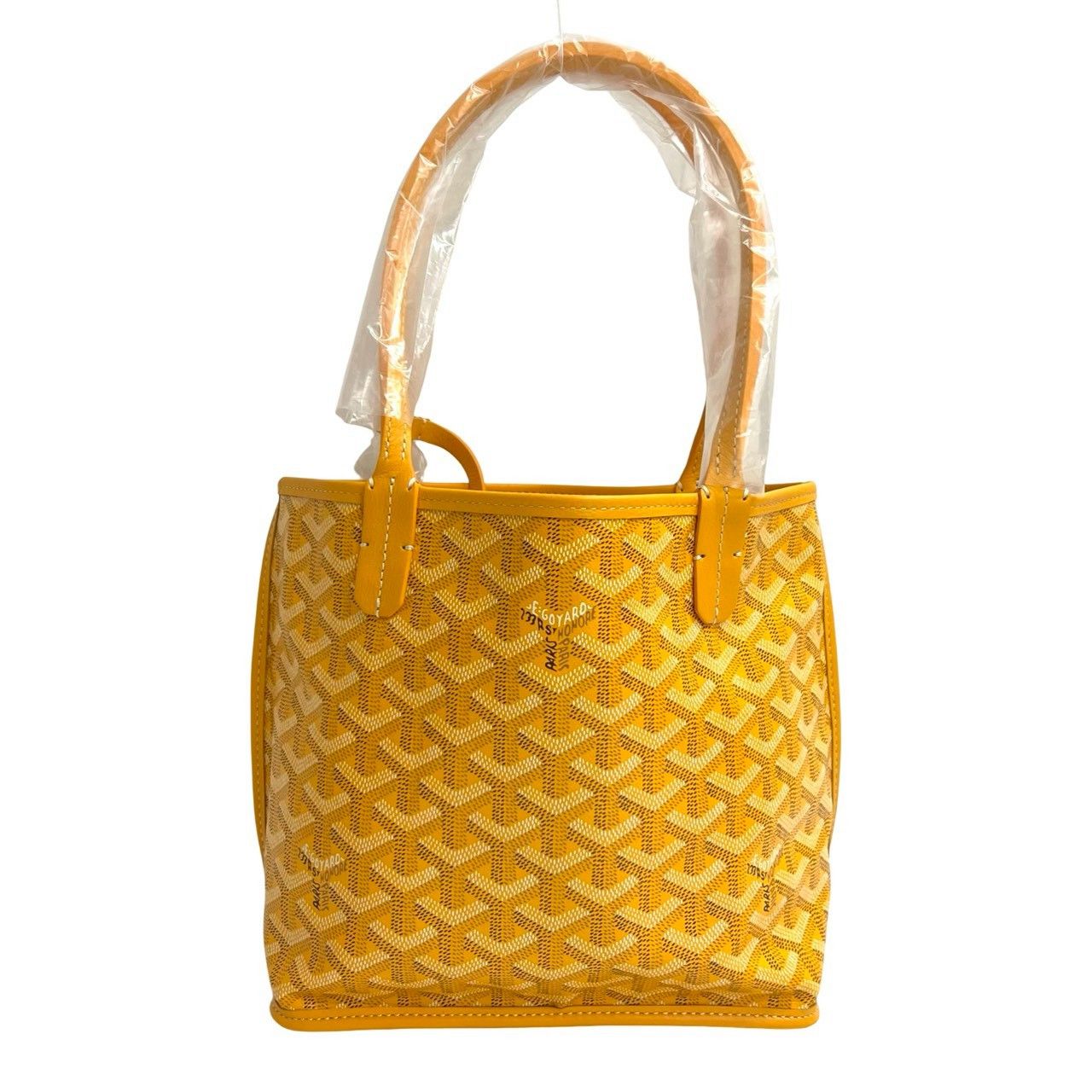 Goyard Goyard Goyard Anjou Leather Tote Bag Leather Tote Bag DUTY FREE for USA Size ONE SIZE - 4 Thumbnail
