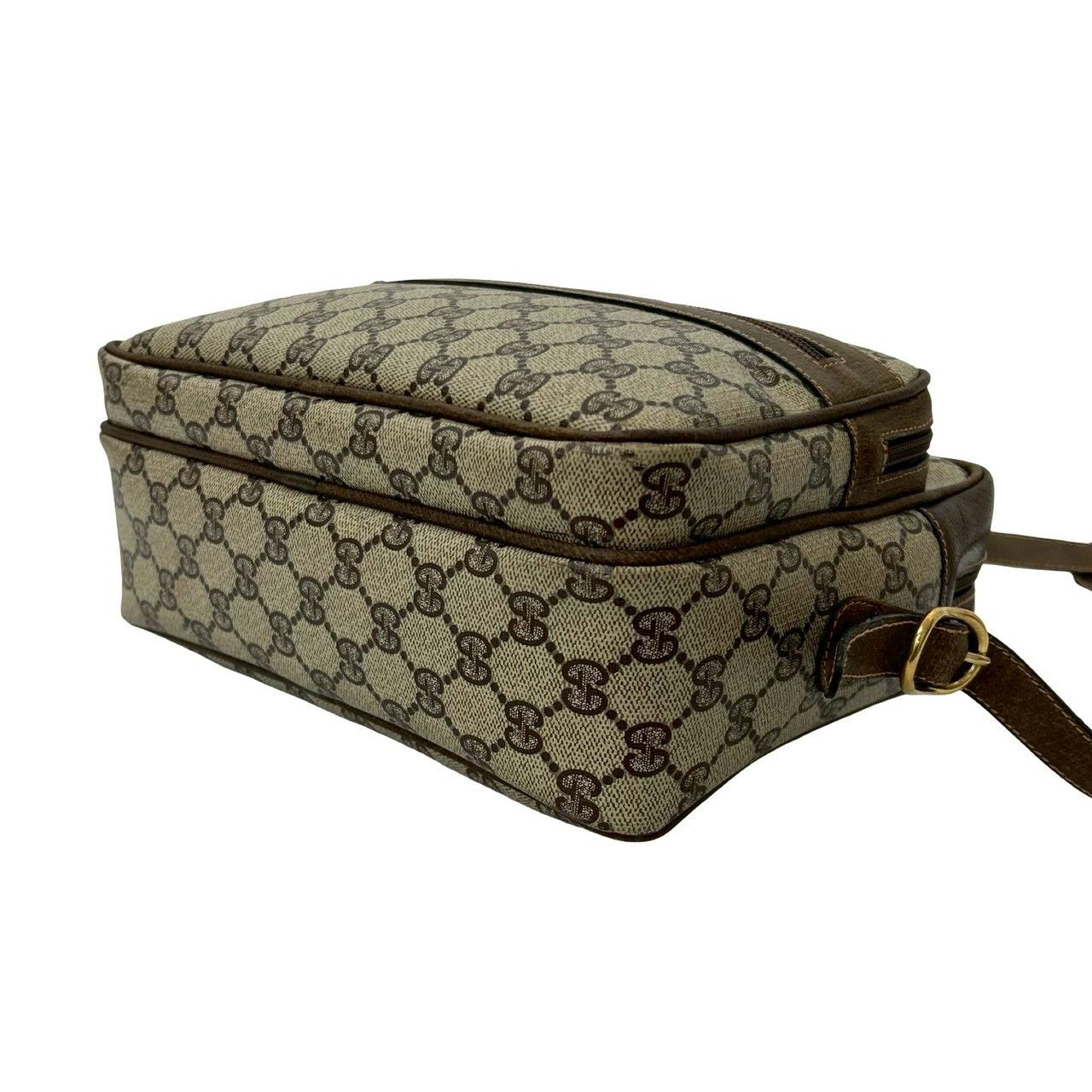 Gucci Gucci Gucci GG Logo PVC Leather Shoulder Bag Leather Shoulder Bag DUTY FREE for USA Size ONE SIZE - 9 Thumbnail