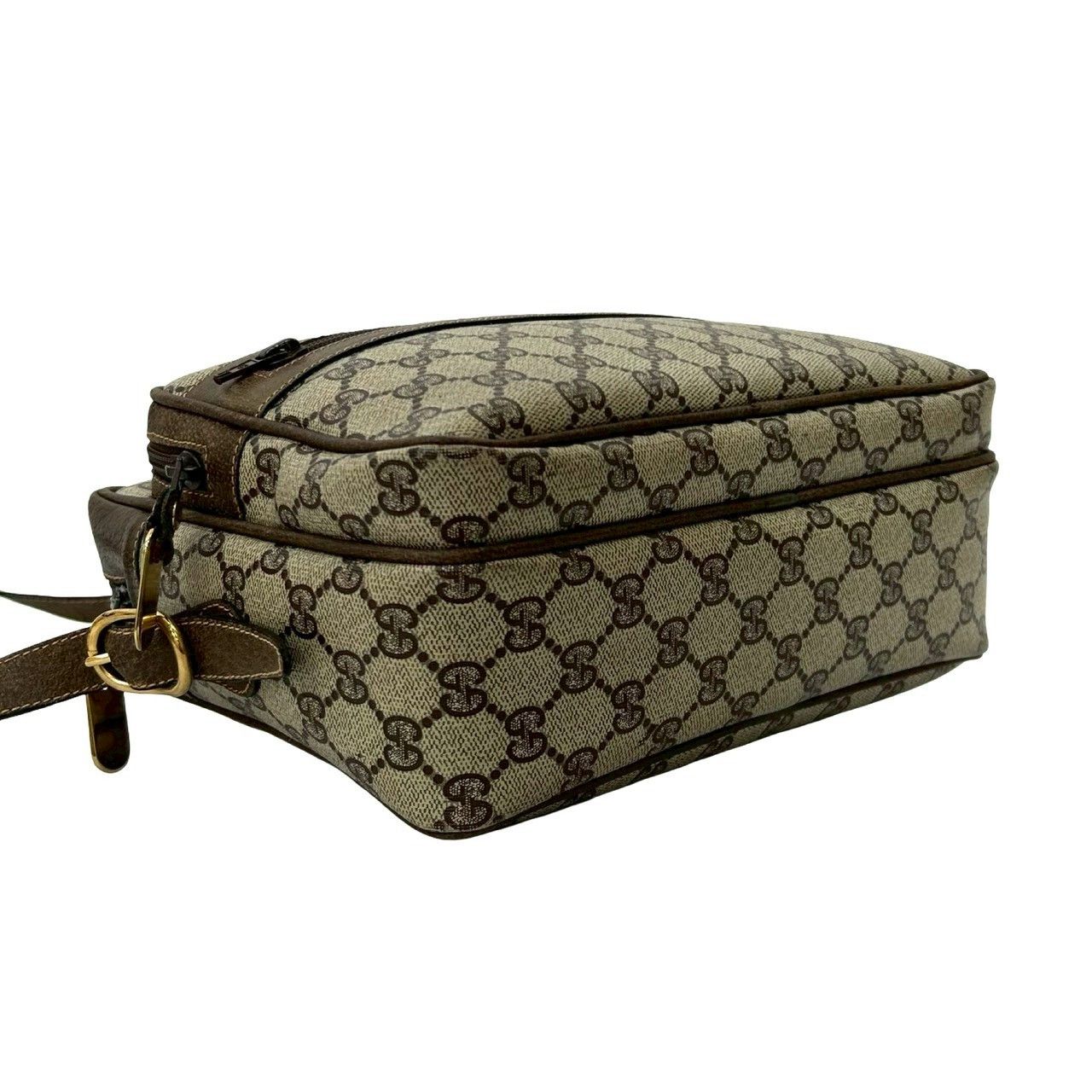 Gucci Gucci Gucci GG Logo PVC Leather Shoulder Bag Leather Shoulder Bag DUTY FREE for USA Size ONE SIZE - 8 Thumbnail