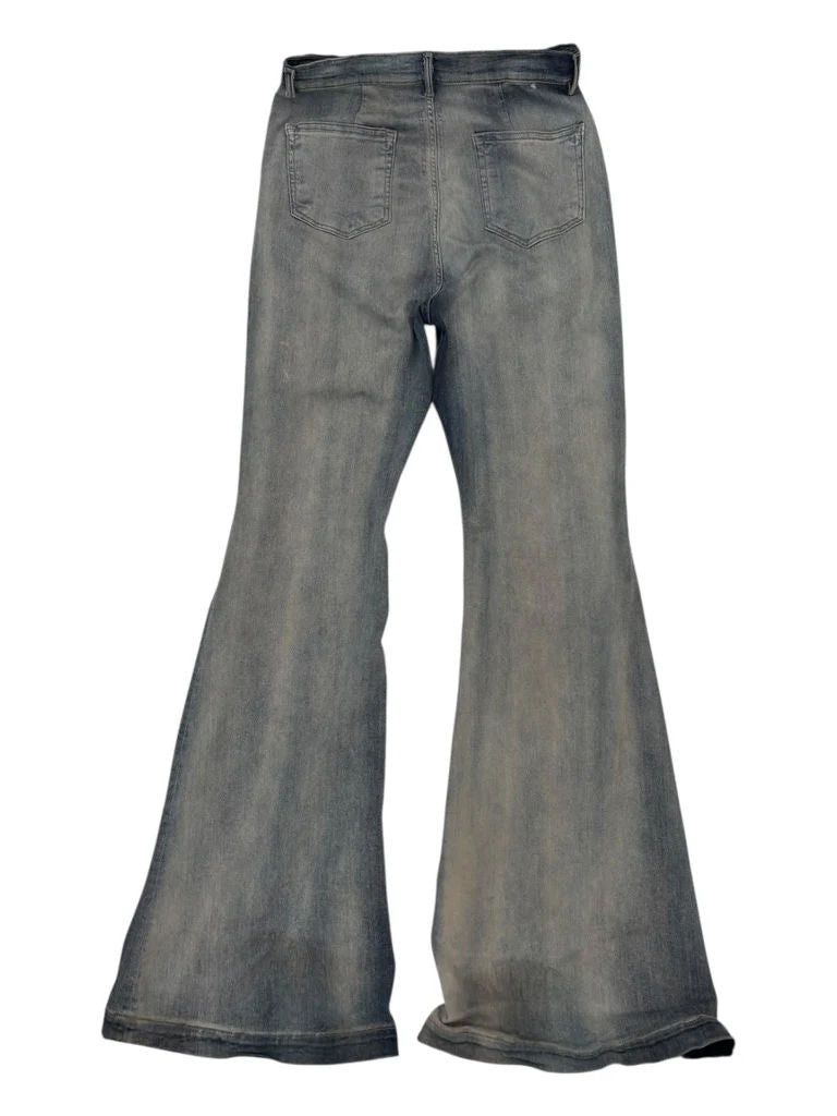 DRKSHDW Denim Bolan Bootcut Pants Washed Indigo - Lightly Wo