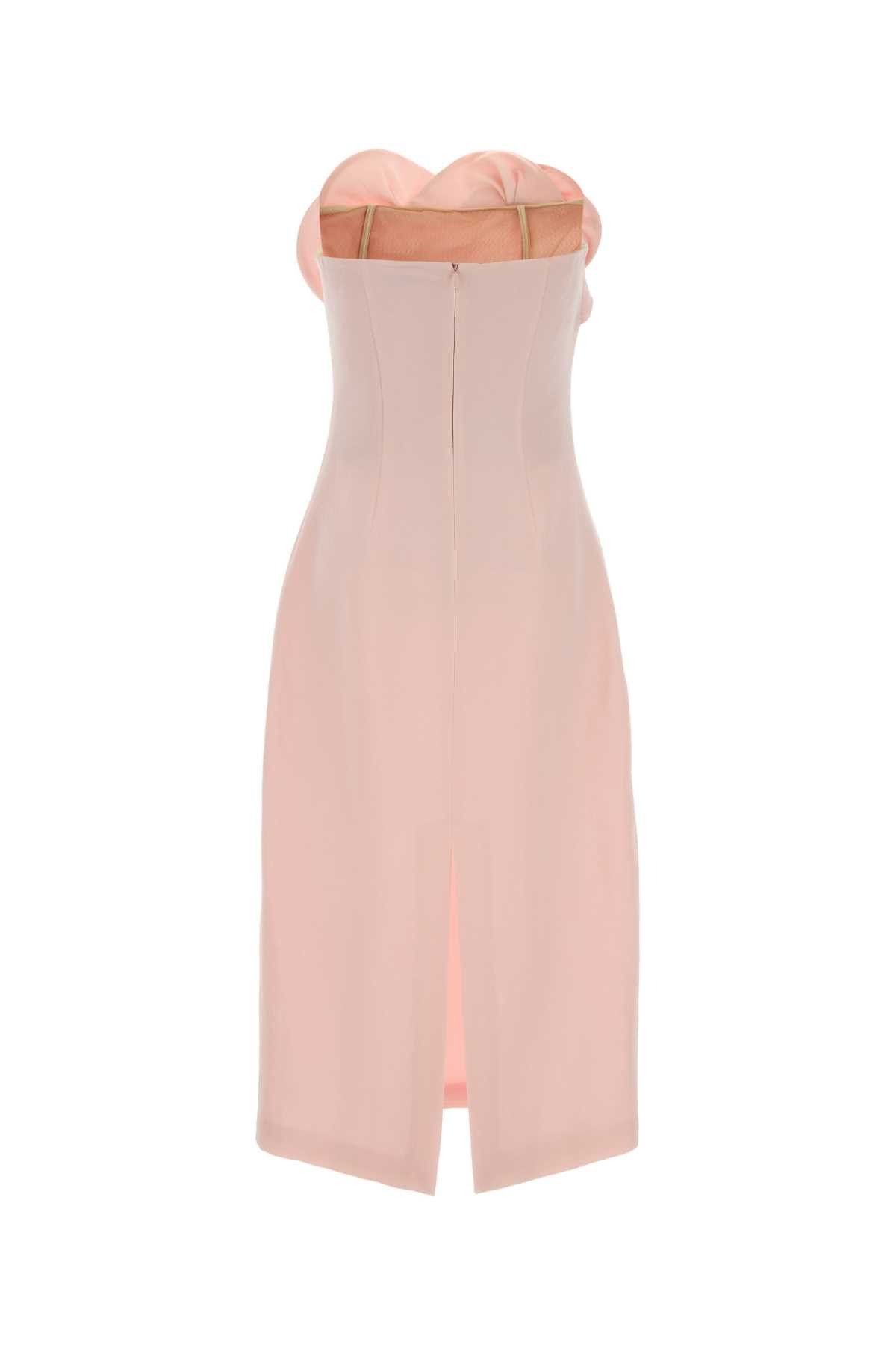 Magda Butrym Pastel Pink Silk Dress Size M / US 6-8 / IT 42-44 - 2 Thumbnail