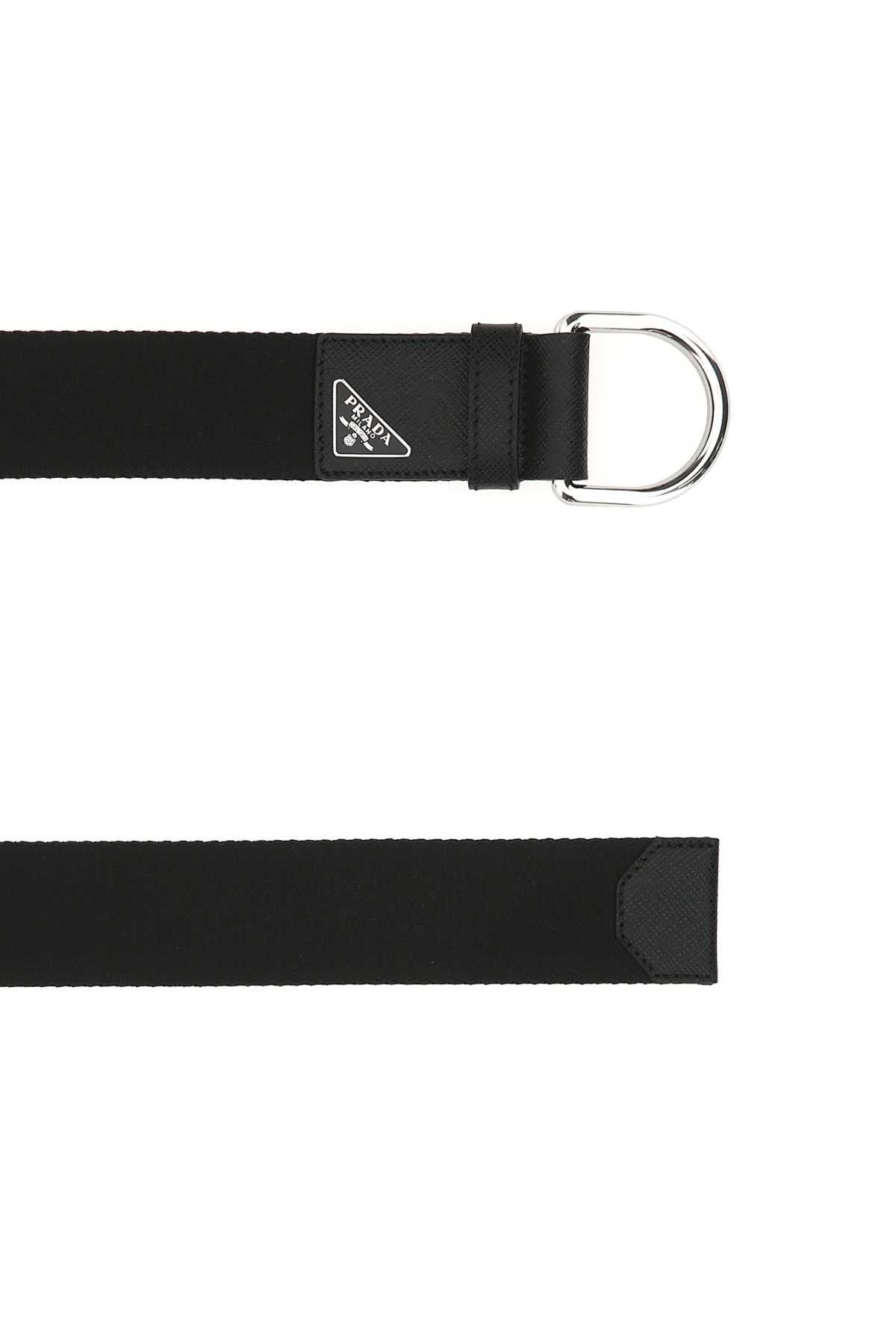 Prada Black Nylon Belt Size ONE SIZE - 2 Thumbnail