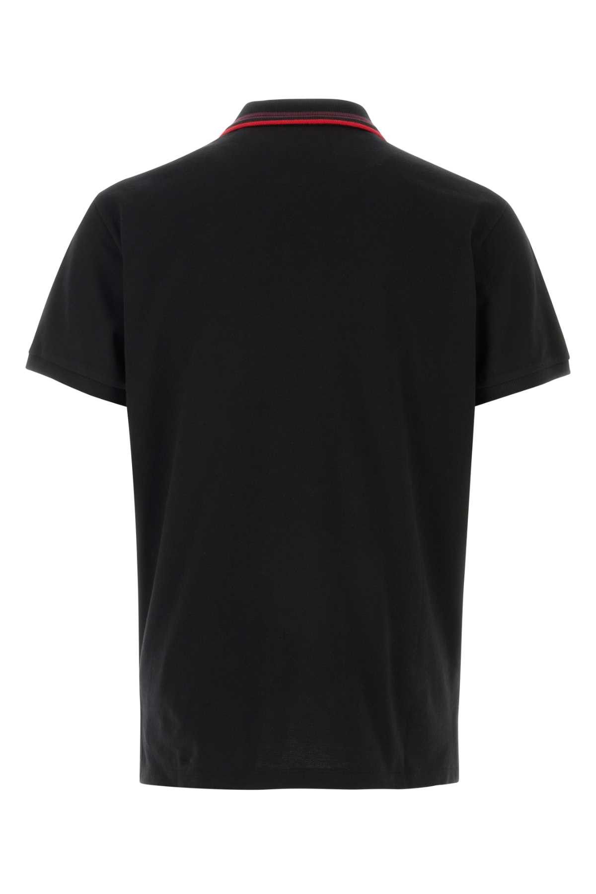 Vivienne Westwood Black Piquet Polo Shirt Size US M / EU 48-50 / 2 - 2 Thumbnail