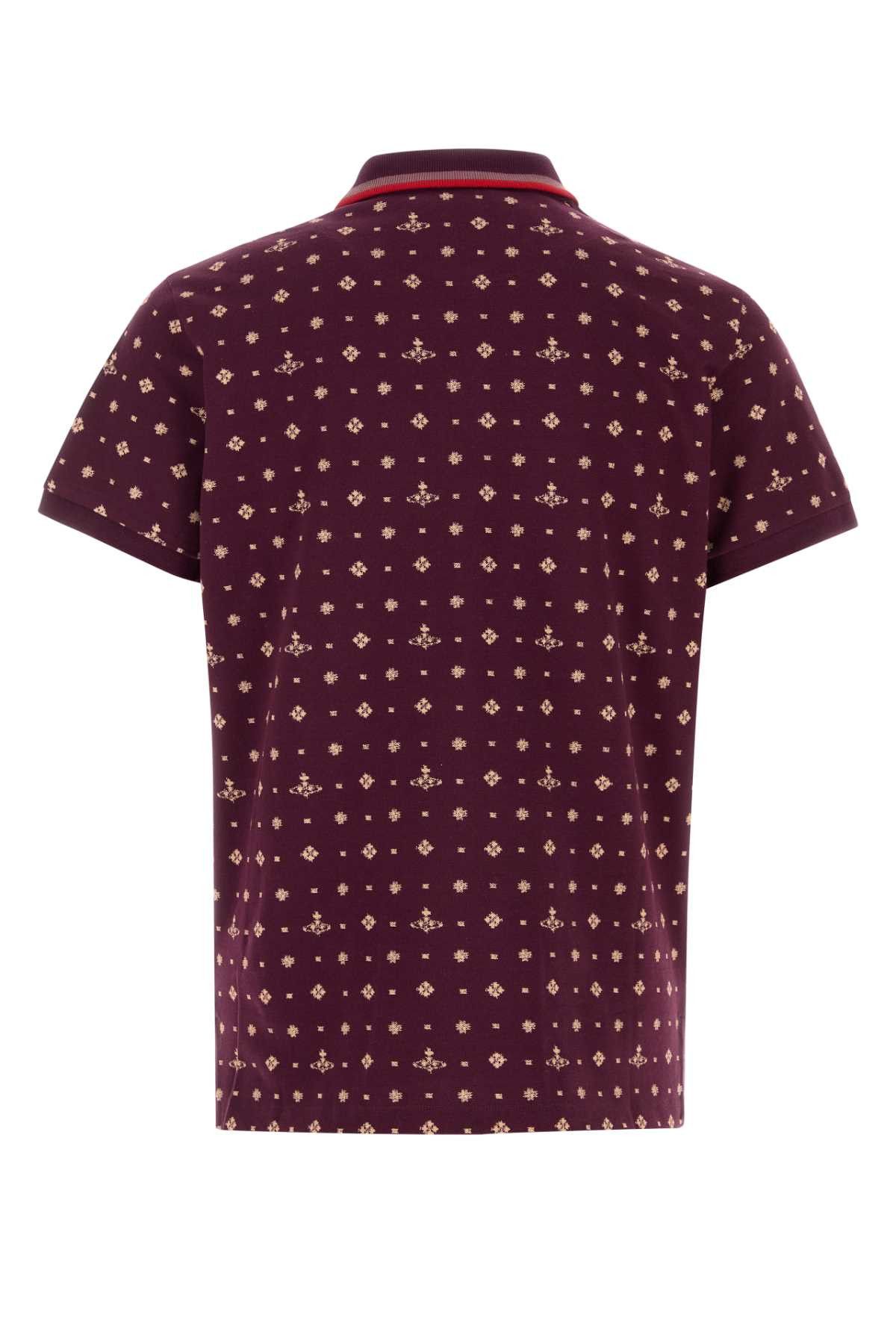 Vivienne Westwood Embroidered Piquet Polo Shirt Size US XL / EU 56 / 4 - 2 Thumbnail