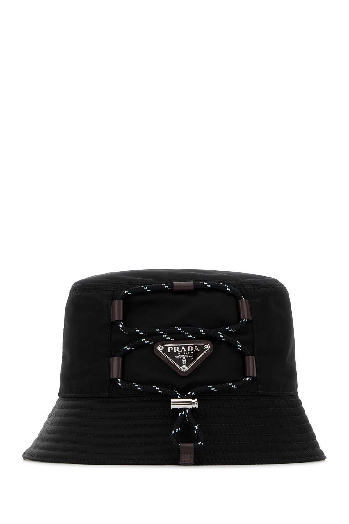 Prada Black Re-Nylon Bucket Hat Size ONE SIZE - 2 Thumbnail