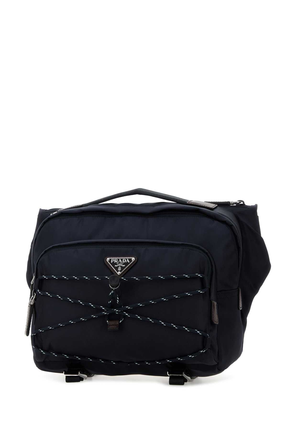 Prada Dark Blue Re-Nylon Prada Speedrock Belt Bag Size ONE SIZE - 2 Thumbnail