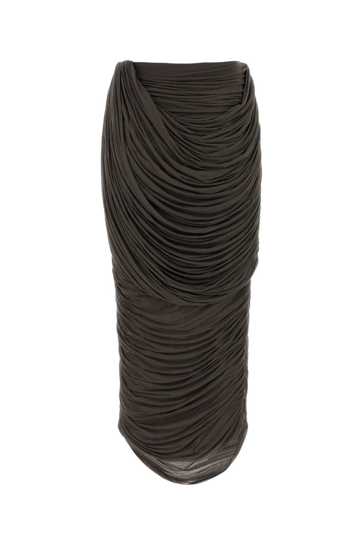 Magda Butrym Brown Stretch Cupo Skirt Size 28" / US 6 / IT 42 - 2 Thumbnail