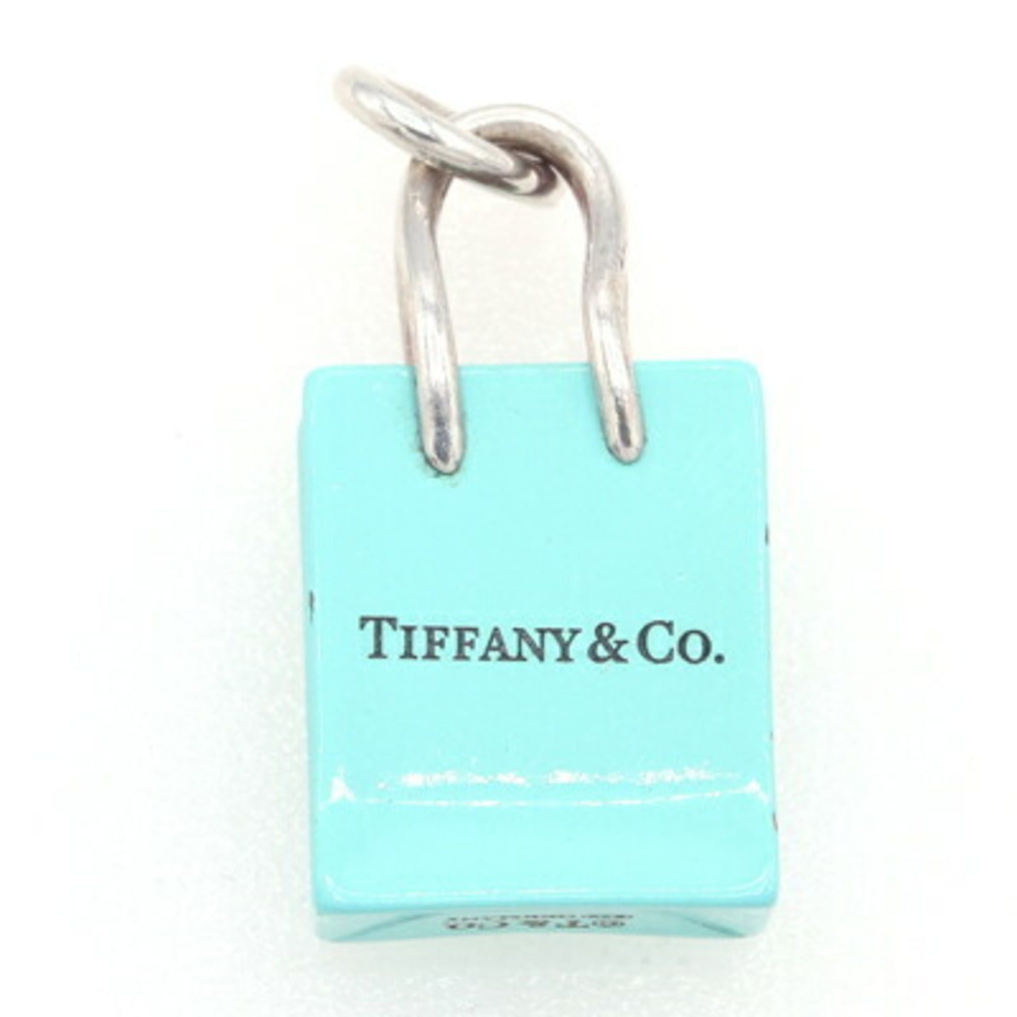 Tiffany & Co. Tiffany & Co. pendant top bag, Blue, SV, sterling silver 925 head necklace, shopper, women's, TIFFANY Size ONE SIZE - 2 Thumbnail