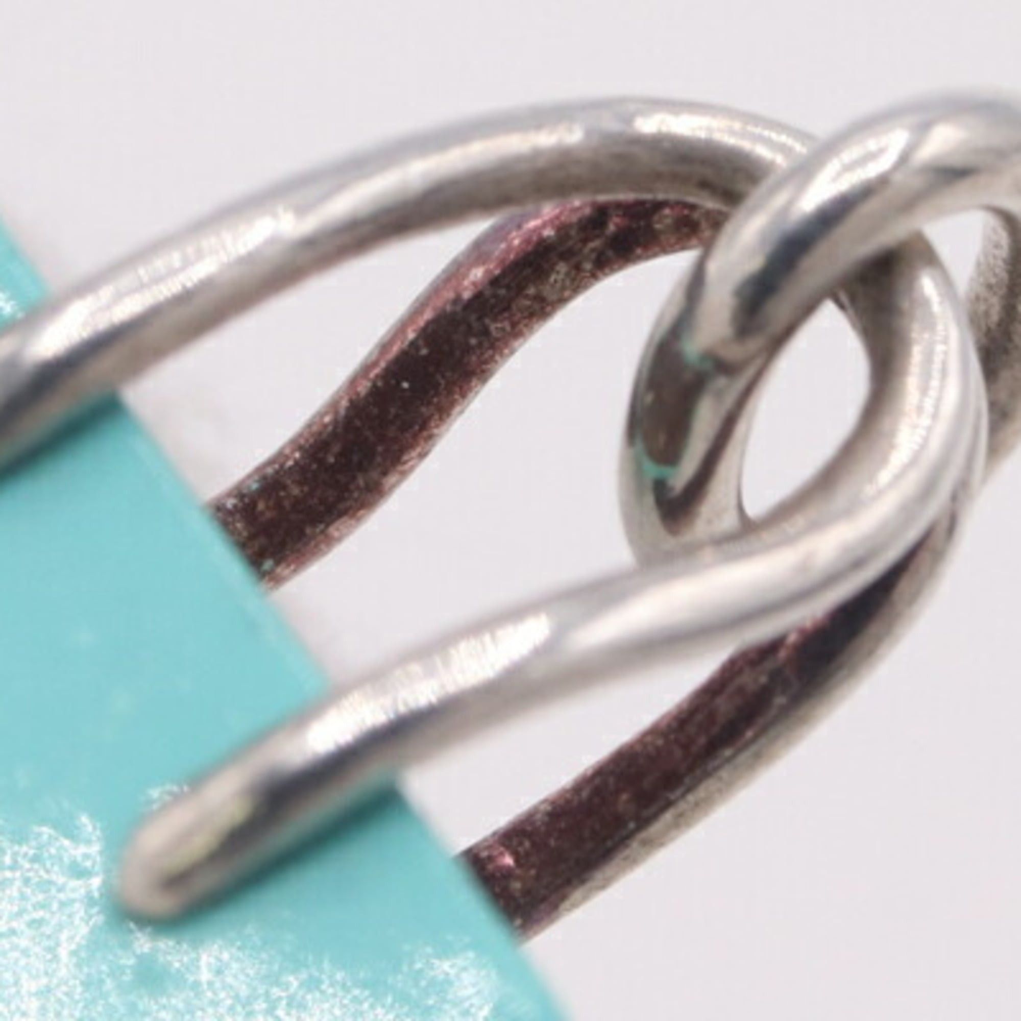 Tiffany & Co. Tiffany & Co. pendant top bag, Blue, SV, sterling silver 925 head necklace, shopper, women's, TIFFANY Size ONE SIZE - 6 Thumbnail