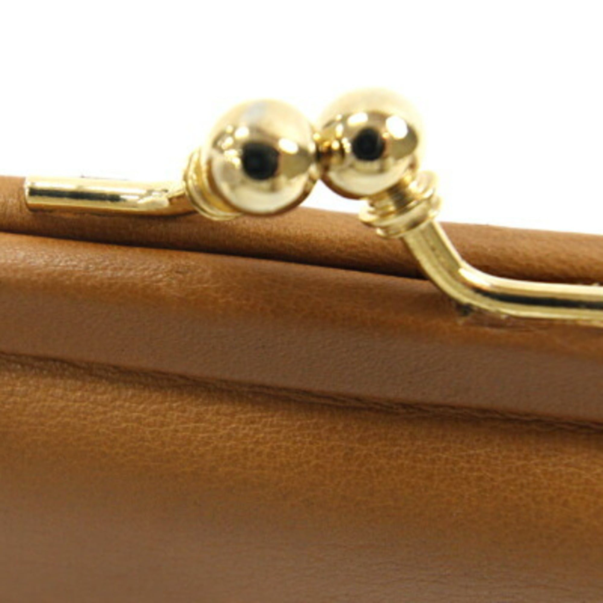 Celine Celine Tri-fold Wallet Brown Leather Compact Old Women's CELINE Size ONE SIZE - 6 Thumbnail