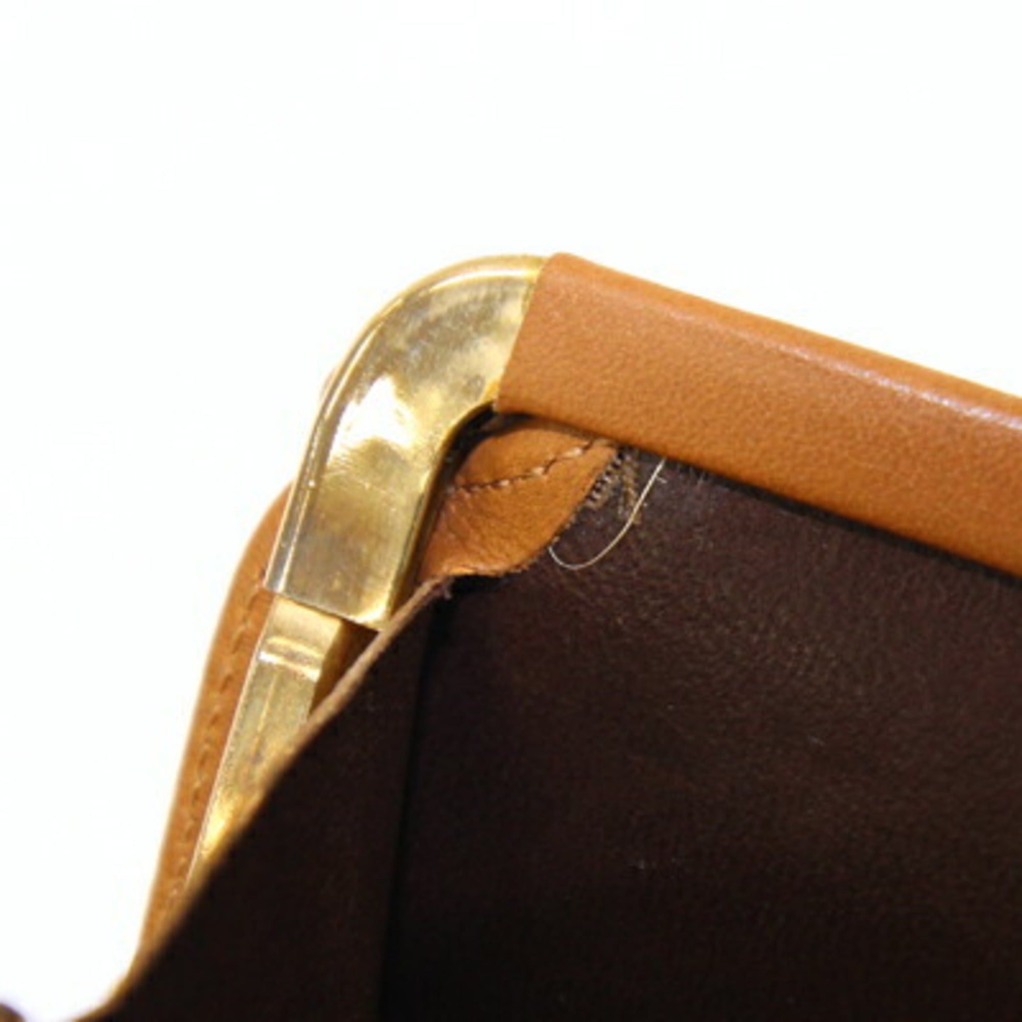 Celine Celine Tri-fold Wallet Brown Leather Compact Old Women's CELINE Size ONE SIZE - 8 Thumbnail