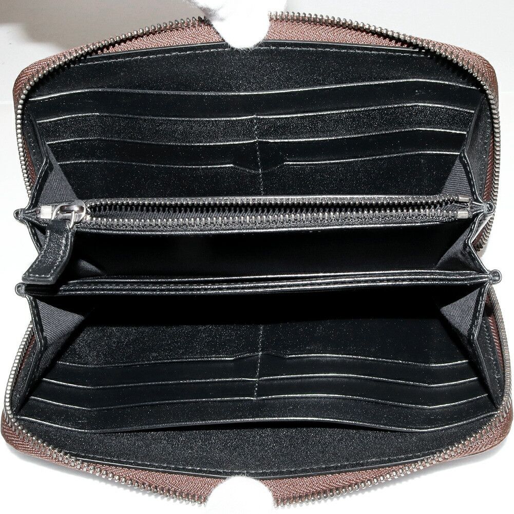 Bvlgari Bvlgari BVLGARI Octo Calf Leather Long Zip Wallet Leather Long Wallet 37858 DUTY FREE for USA Size ONE SIZE - 3 Thumbnail