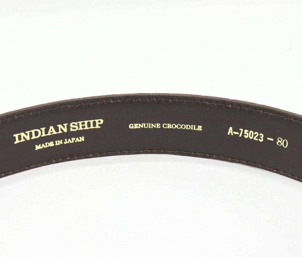 Other Other Crocodile Belt Leather Belt DUTY FREE for USA Size ONE SIZE - 3 Thumbnail