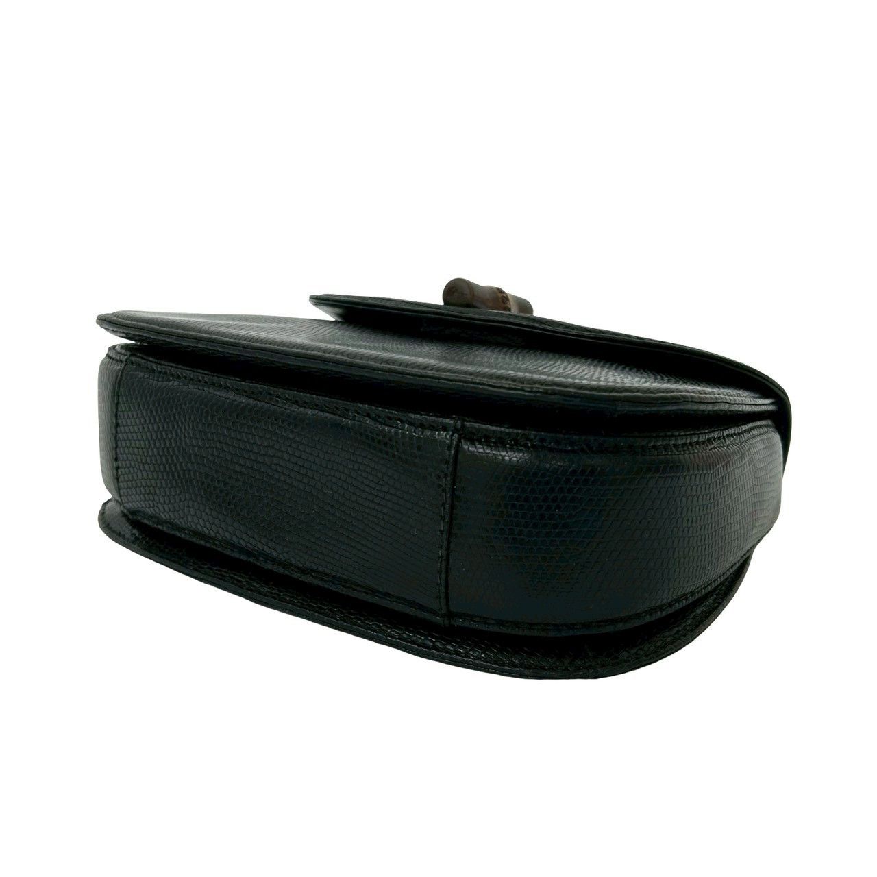 Gucci Gucci Gucci Bamboo Lizard Leather 2way Handbag Leather Shoulder Bag DUTY FREE for USA Size ONE SIZE - 9 Thumbnail