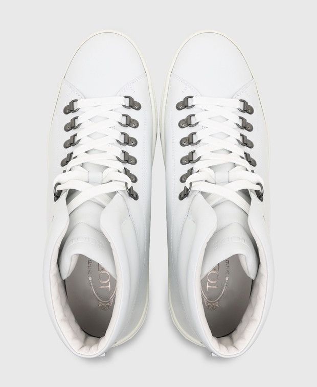 Tod's Bianco Sneakers Size US 7.5 / EU 40-41 - 3 Thumbnail