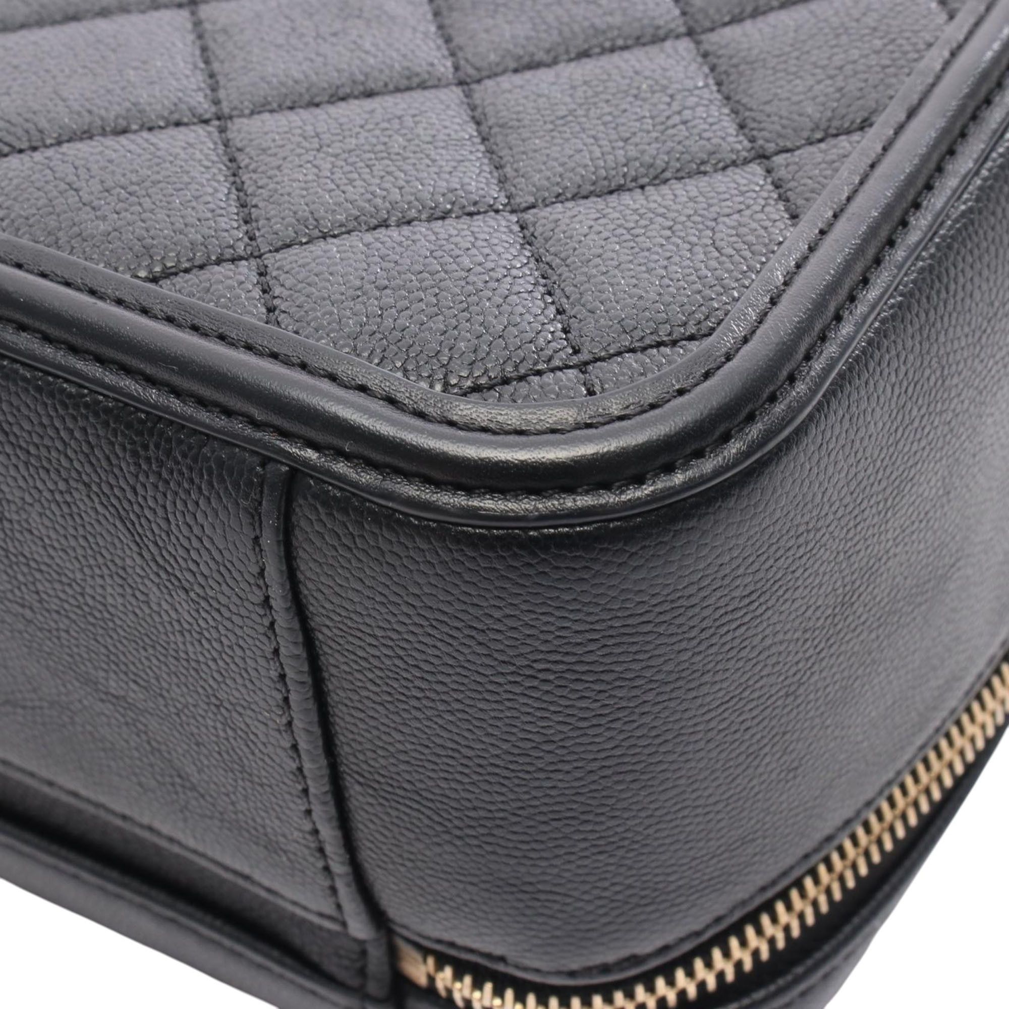 Chanel Chanel CC Caviar Filigree Quilted Vanity Bag Size ONE SIZE - 6 Thumbnail