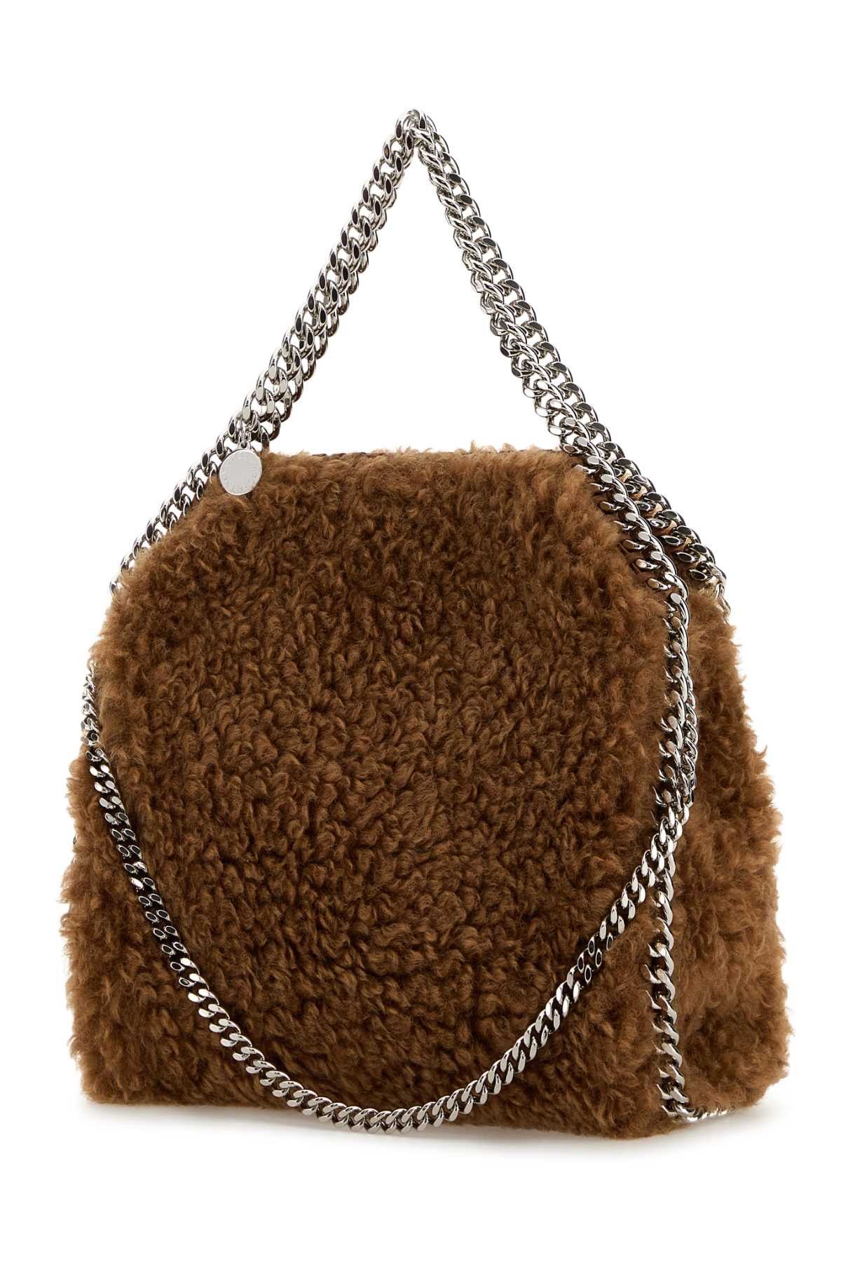 Stella McCartney Biscuit Alter Mat Shearling Mini Falabella Handbag Size ONE SIZE - 2 Thumbnail