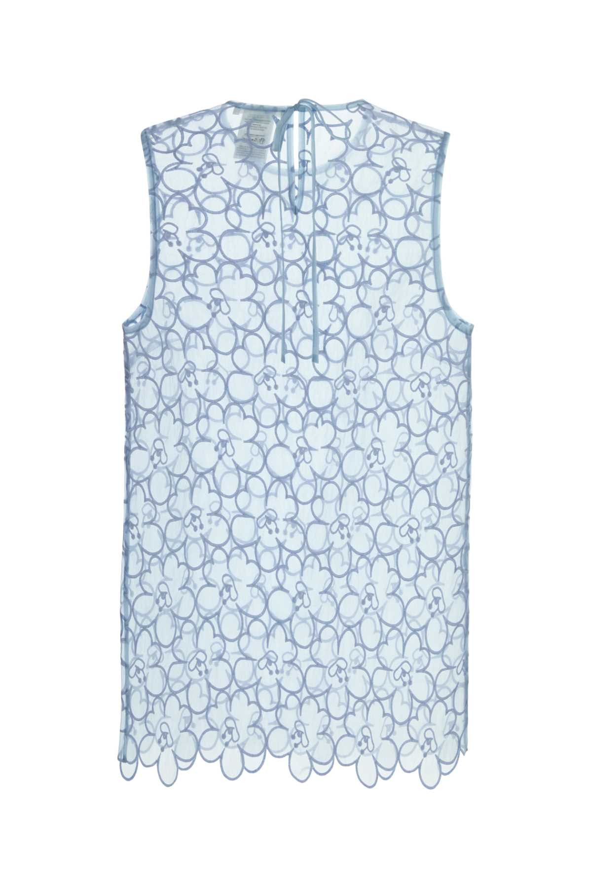 Cecilie Bahnsen Light Blue Organza Cerise Top Size M / US 6-8 / IT 42-44 - 2 Thumbnail