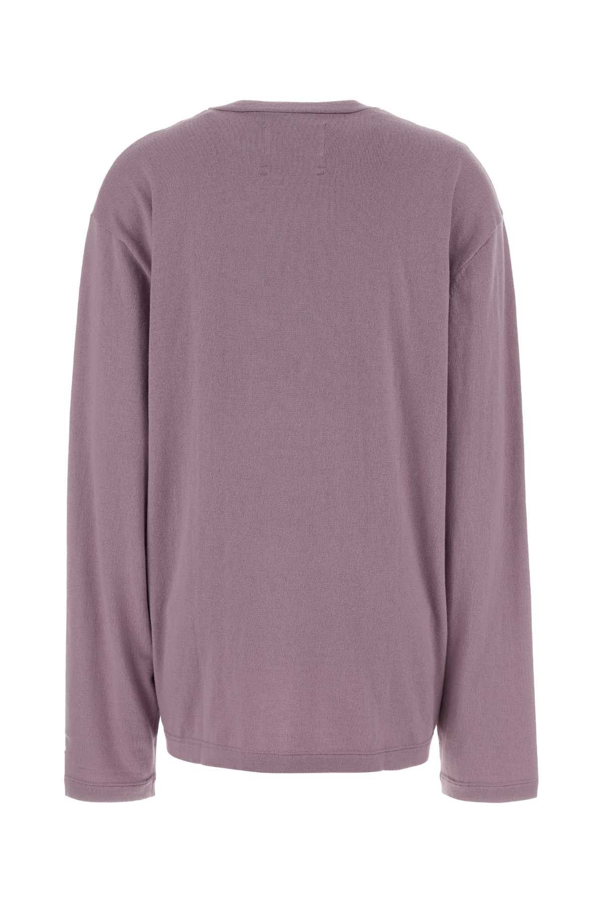 Extreme Cashmere Lilac Cotton Blend Rock T-Shirt Size M / US 6-8 / IT 42-44 - 2 Thumbnail