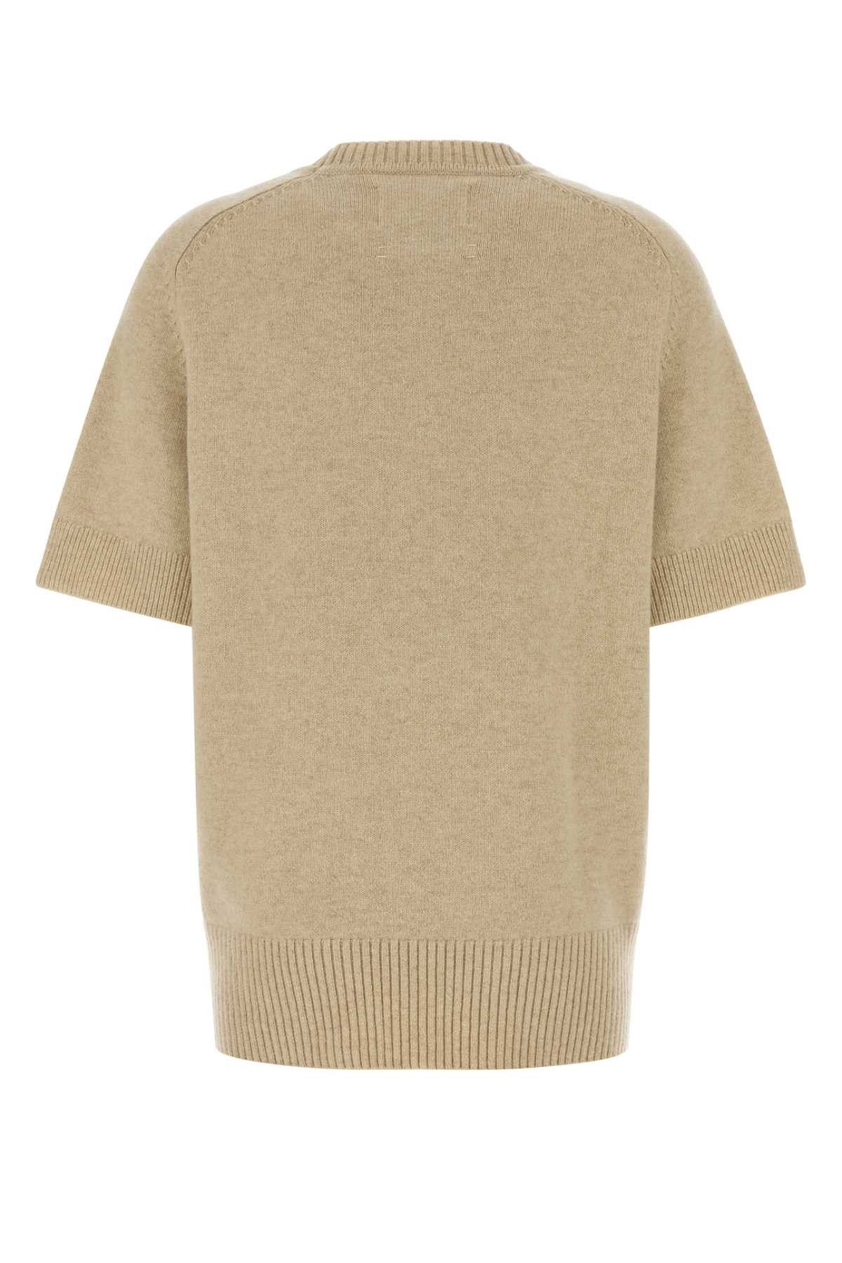 Extreme Cashmere Beige Stretch Cashmere Blend Scott Sweater Size M / US 6-8 / IT 42-44 - 2 Thumbnail
