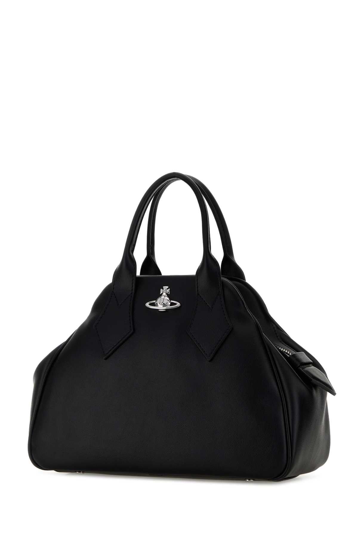 Vivienne Westwood Black Synthetic Leather Medium Yasmine Handbag Size ONE SIZE - 2 Thumbnail