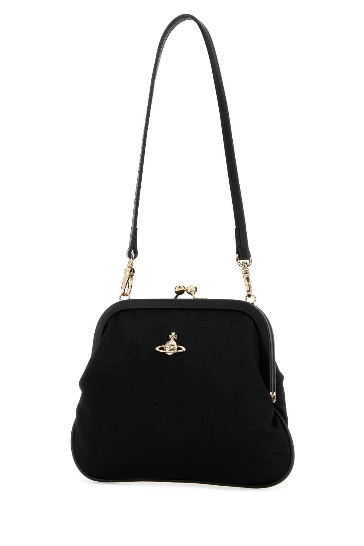 Vivienne Westwood Black Fabric Shoulder Bag Size ONE SIZE - 2 Thumbnail