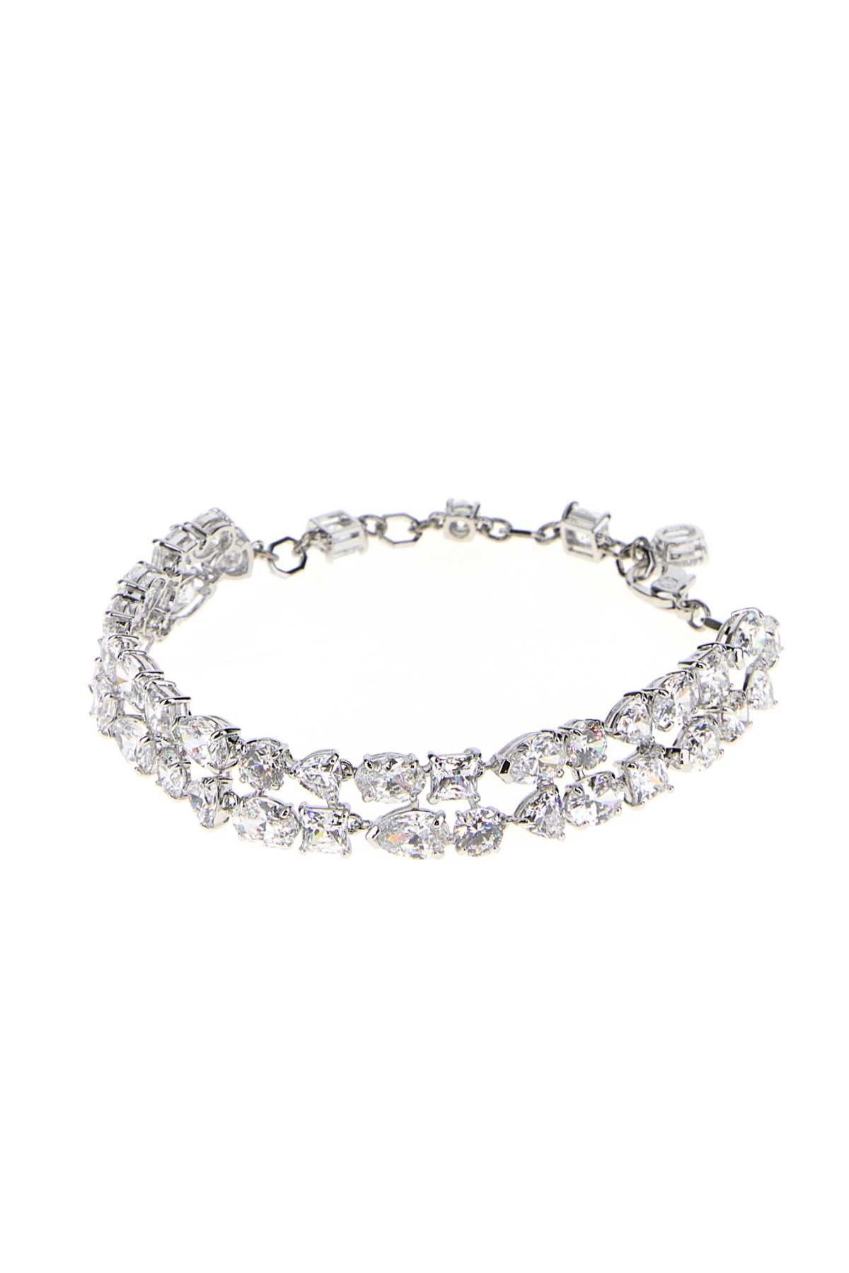Swarovski Embellished Metal Mesmera Bracelet Size ONE SIZE - 2 Thumbnail