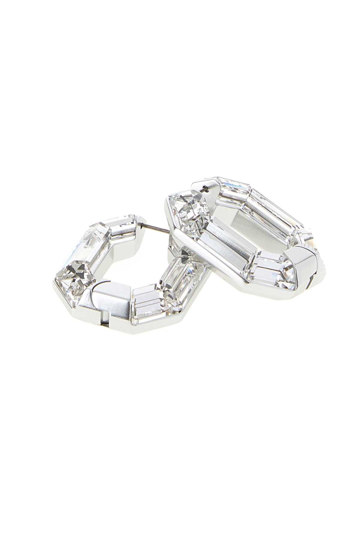 Swarovski Silver Crystal Lucent Earrings Size ONE SIZE - 2 Thumbnail