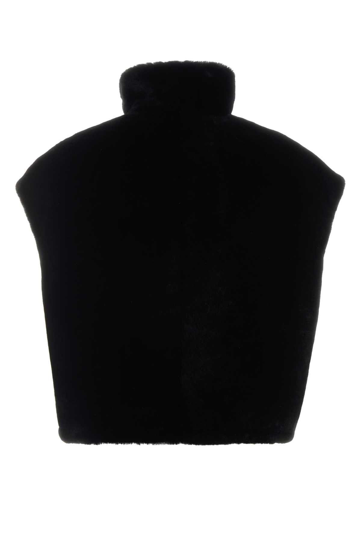 Prada Black Reversible Fur Size M / US 6-8 / IT 42-44 - 2 Thumbnail