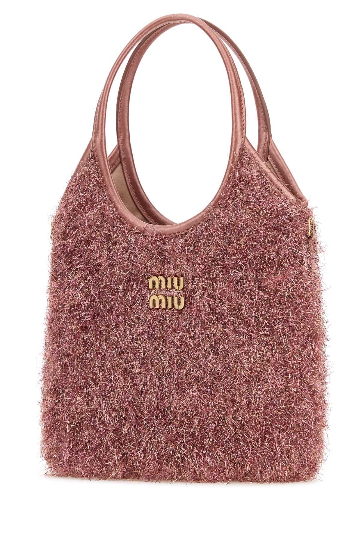 Miu Miu Embellished Fabric Handbag Size ONE SIZE - 2 Thumbnail