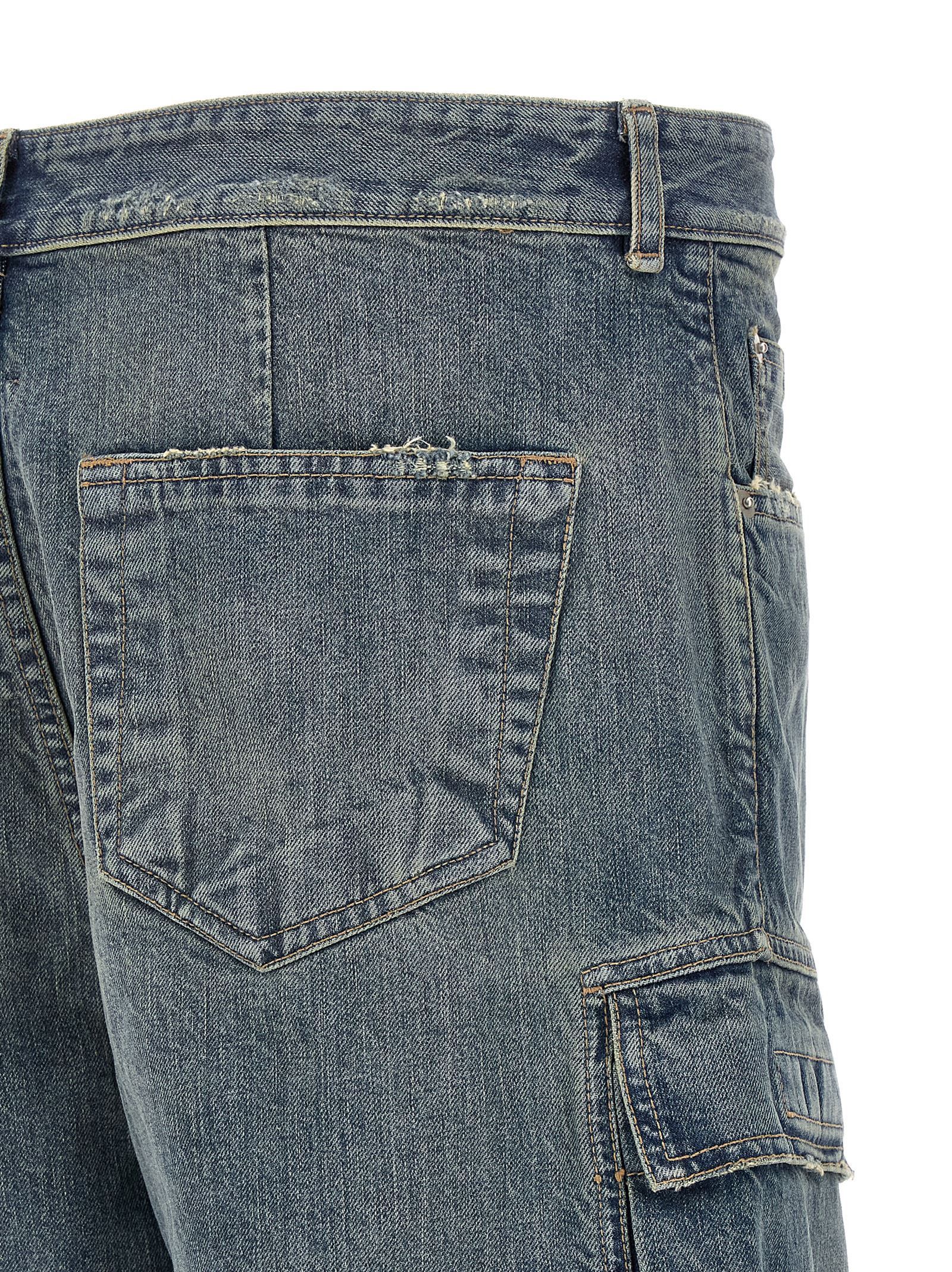 Rick Owens Drkshdw 'Double Cargo' Jeans Size US 34 / EU 50 - 5 Thumbnail