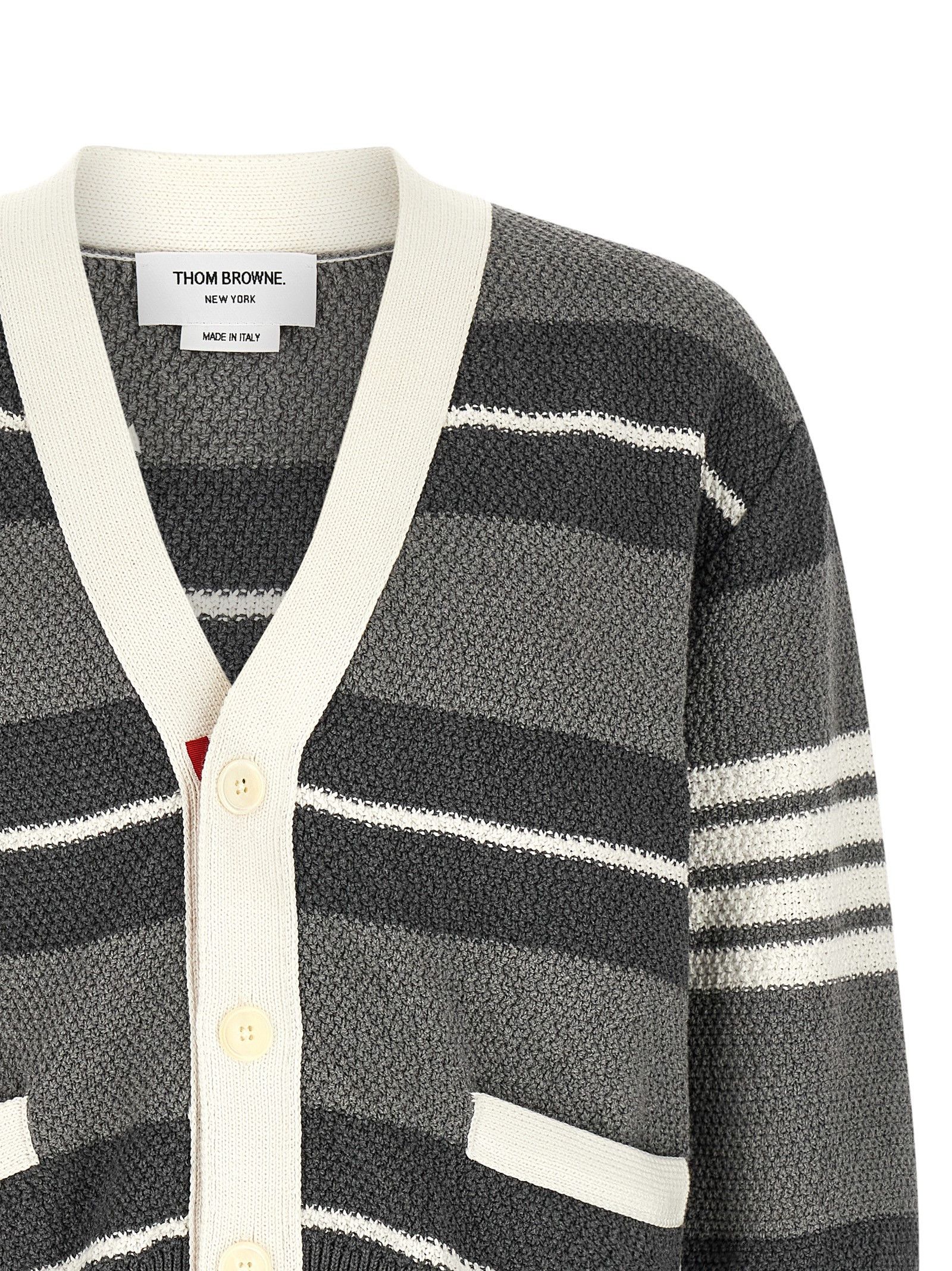 Thom Browne Striped Cardigan Size US S / EU 44-46 / 1 - 3 Thumbnail
