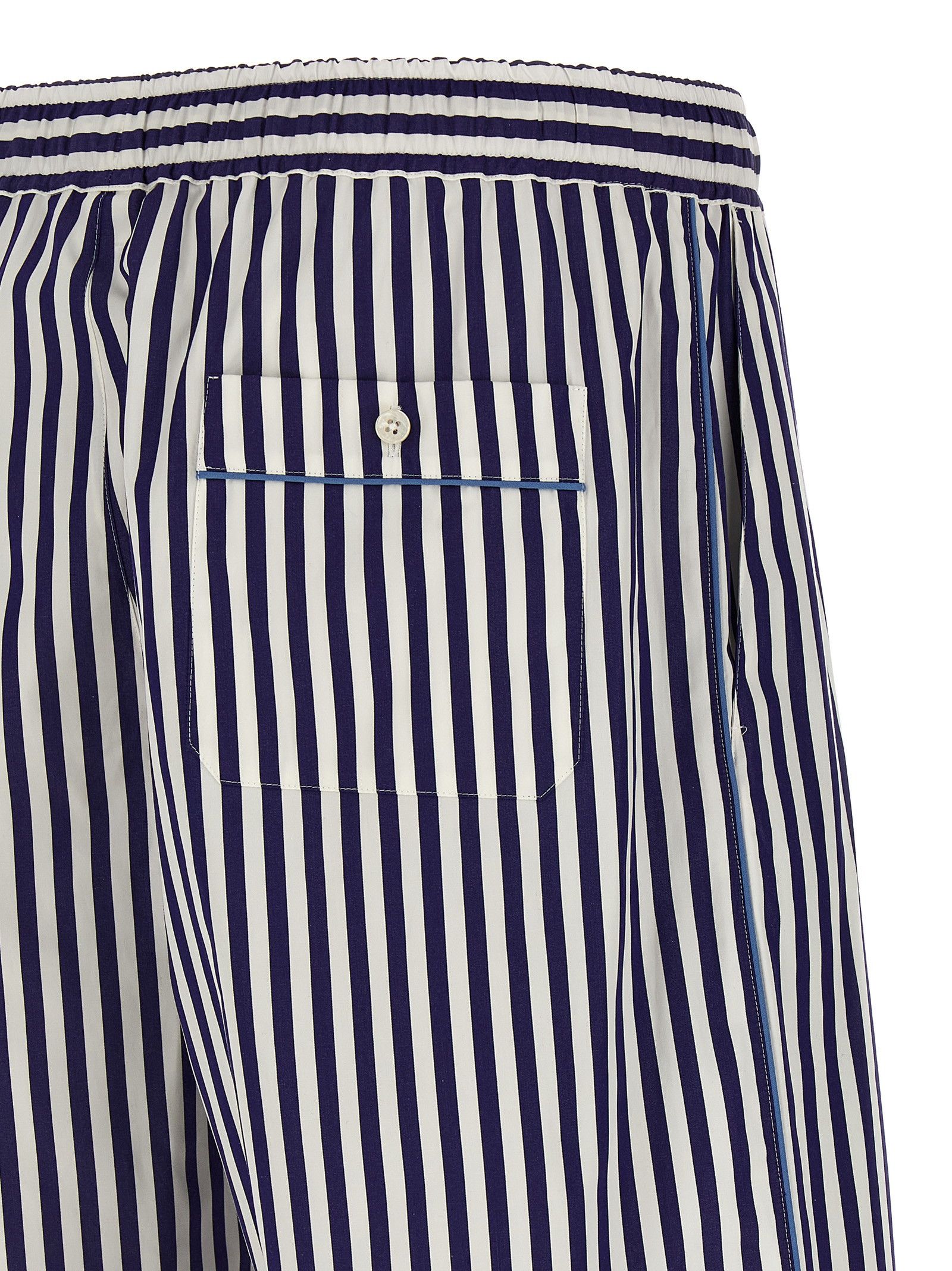 Dolce & Gabbana Striped Bermuda Shorts Size US 34 / EU 50 - 4 Thumbnail