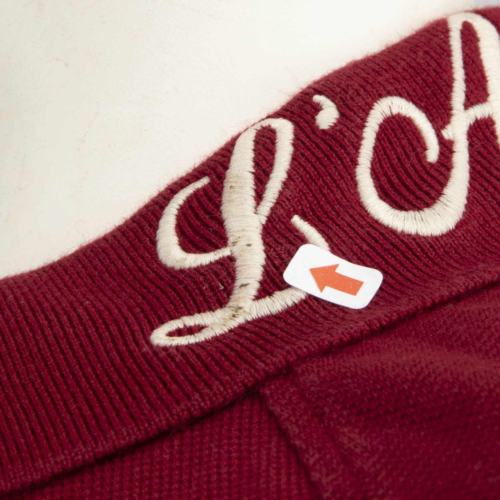 Gucci Red Embroidered Collar Polo T-Shirt Size XL / US 12-14 / IT 48-50 - 7 Thumbnail