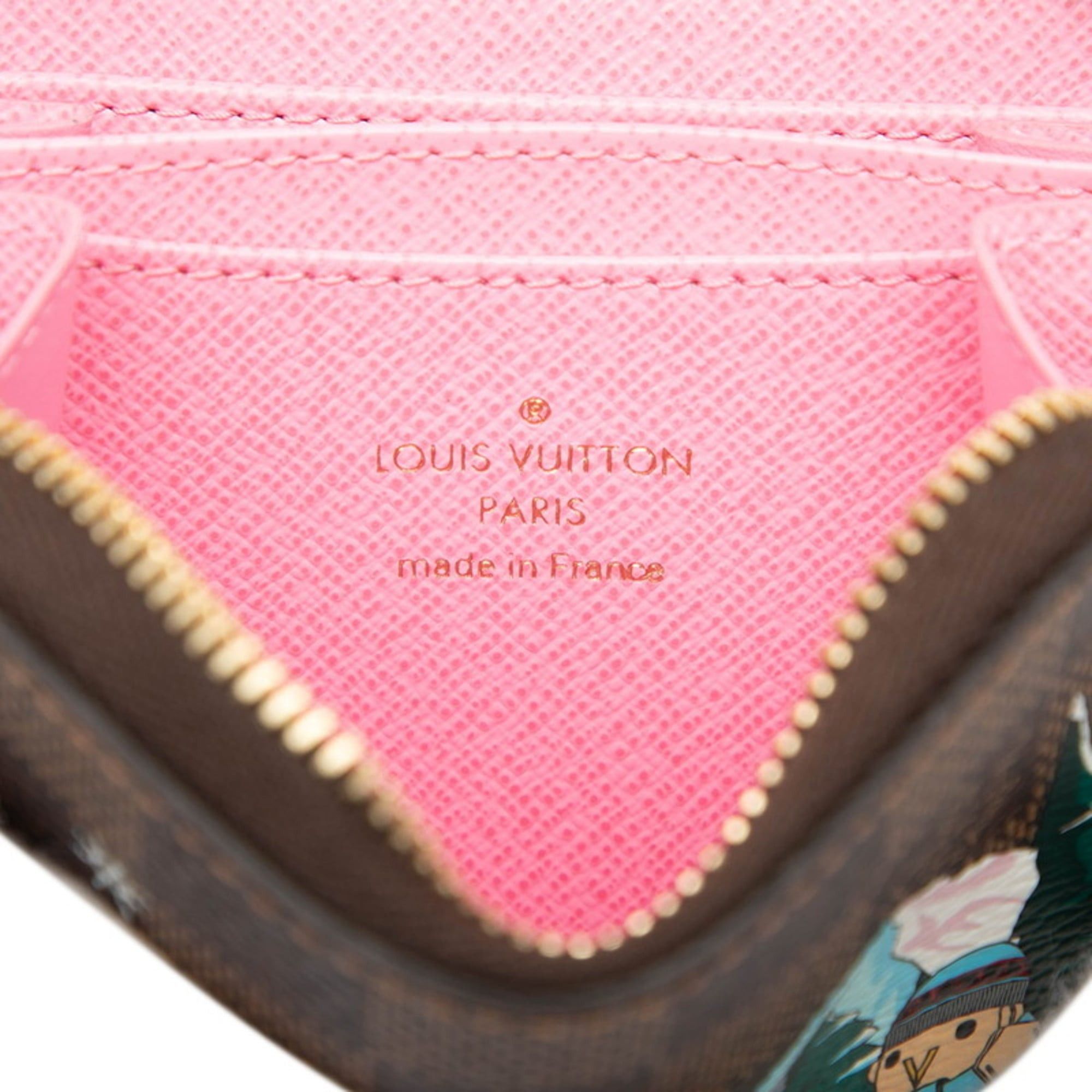 Louis Vuitton Louis Vuitton Damier Zippy Coin Purse Vivienne Wallet/Coin Case N40721 Black Multicolor Women's LOUIS VUITTON Size ONE SIZE - 5 Thumbnail